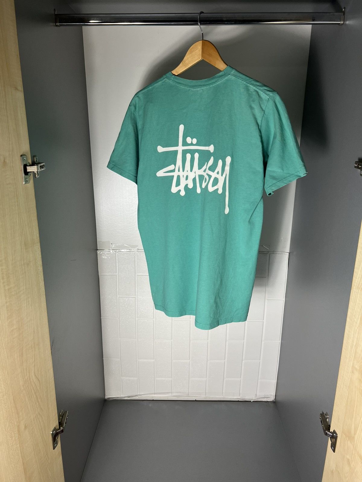 Stussy VINTAGE STUSSY DOUBLE PRINTED RETRO T-SHIRT JAPAN STYLE Y2K Size US M / EU 48-50 / 2 - 18 Thumbnail