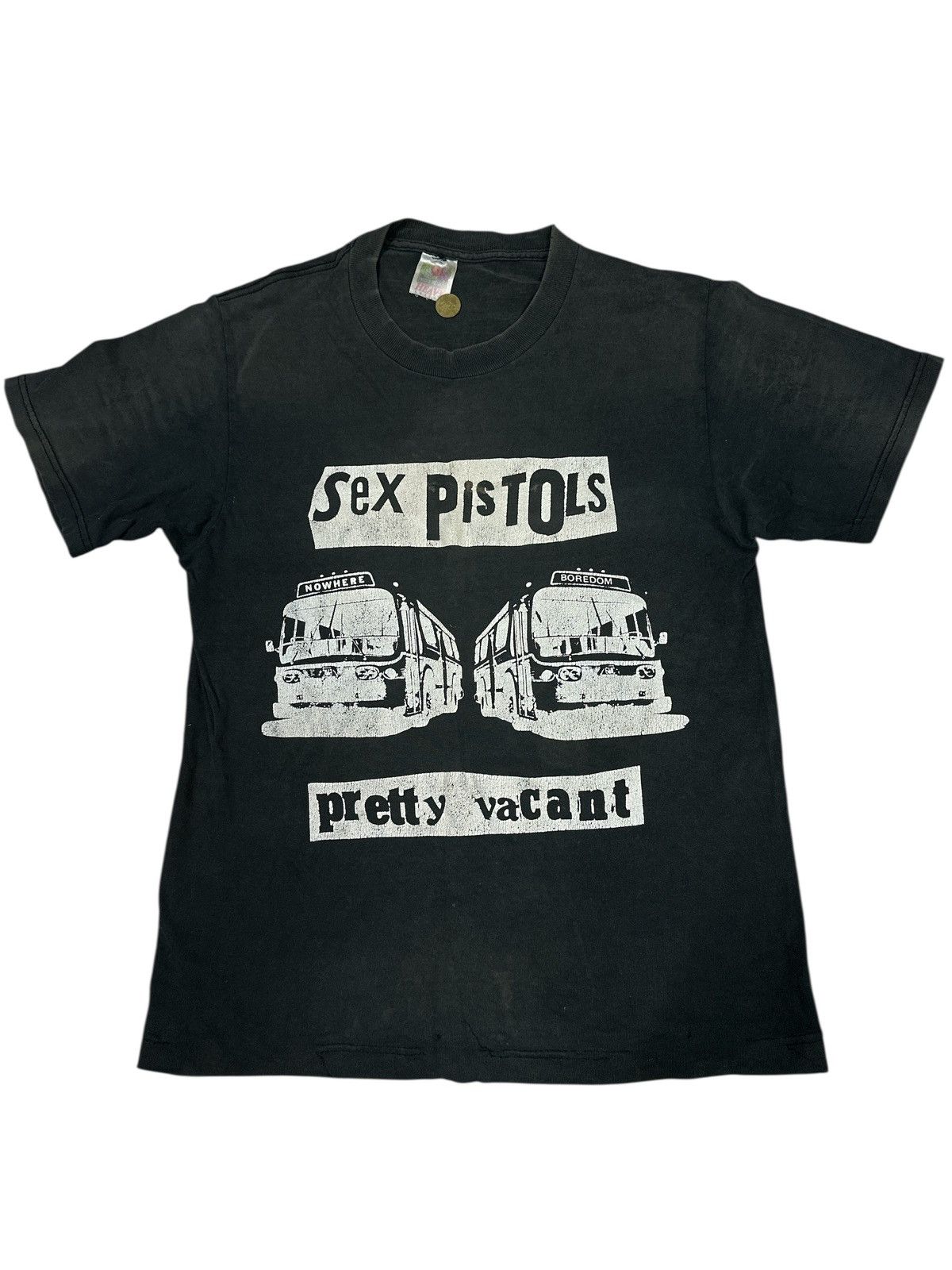 Band Tees Sun Faded Vintage Sex Pistol Pretty Vacant🎌💥 Size US M / EU 48-50 / 2 - 1 Thumbnail