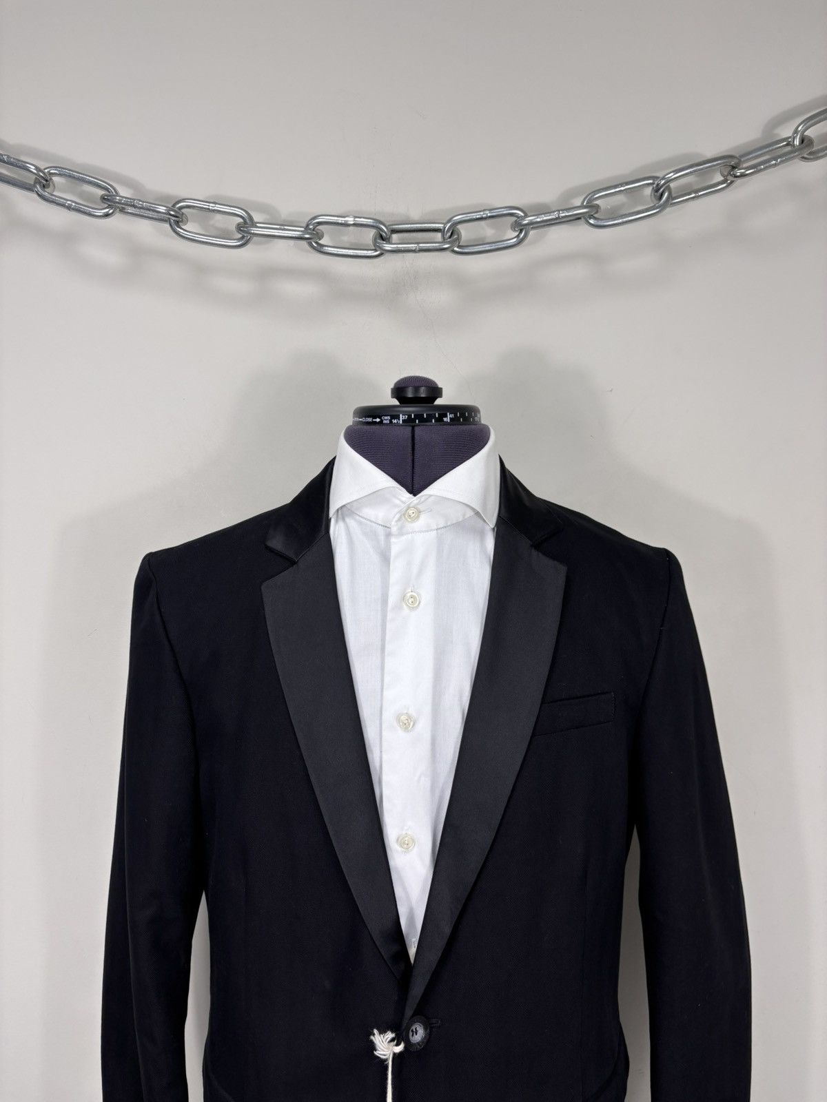 Diesel Diesel Carin-D NWT Men’s Cotton Black Dinner Jacket Tuxedo Size 40R - 2 Thumbnail