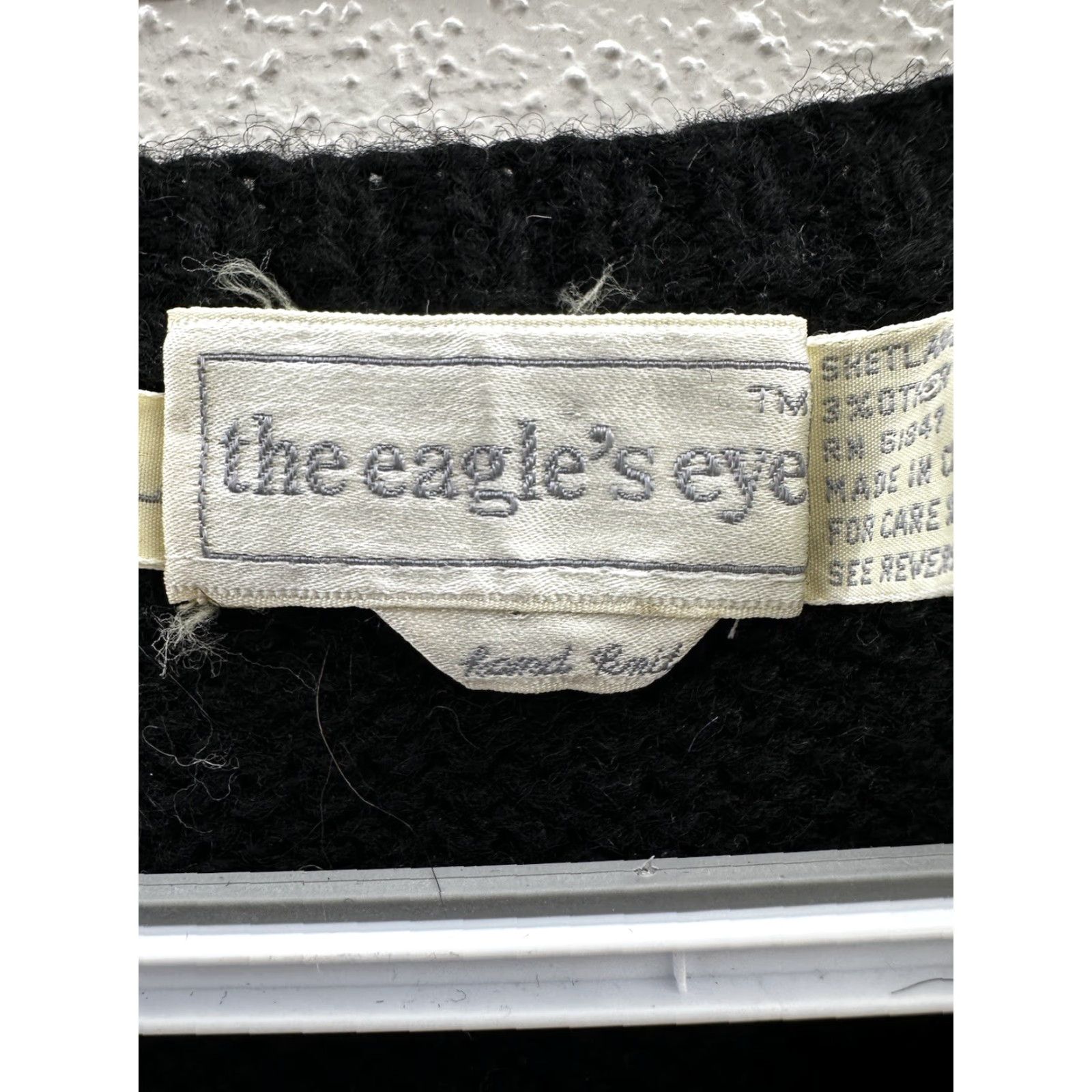 Vintage The Eagle's Eye Womens Sweater Vest L Black Knitted Bunny Vintage Eyecatching Easter 90s Mens? Size L / US 10 / IT 46 - 5 Thumbnail