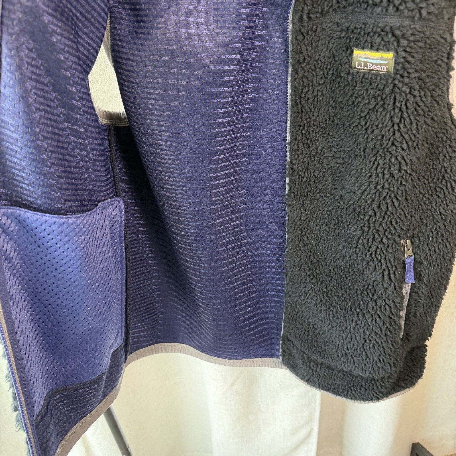 L.L. Bean L.L.Bean Mountain Classic Sherpa Fleece Vest Black M Outdoor Size US M / EU 48-50 / 2 - 14 Thumbnail
