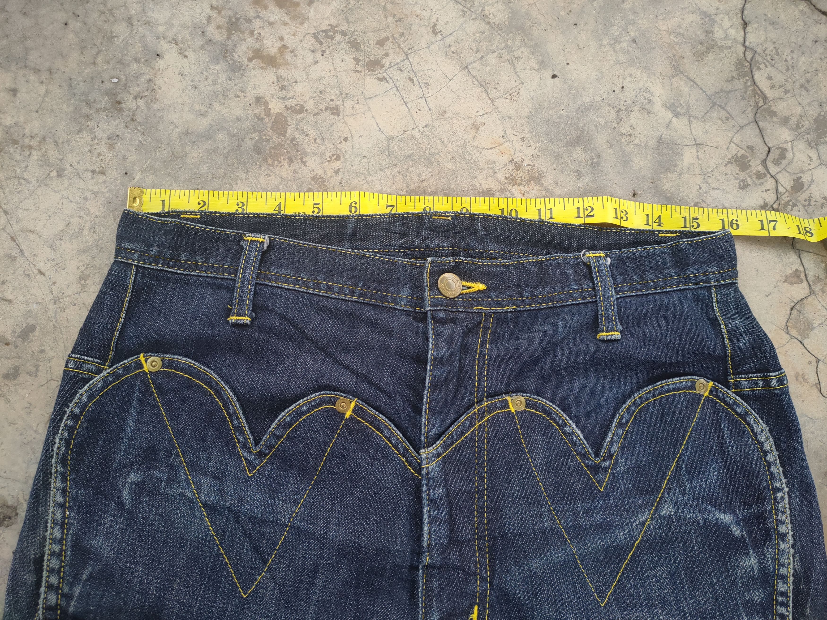 Issey Miyake × Jean × mercibeaucoup MERCIBEAUCOUP BY ISSEY MIYAKE JEAN DENIM PANTS Size US 32 / EU 48 - 8 Thumbnail