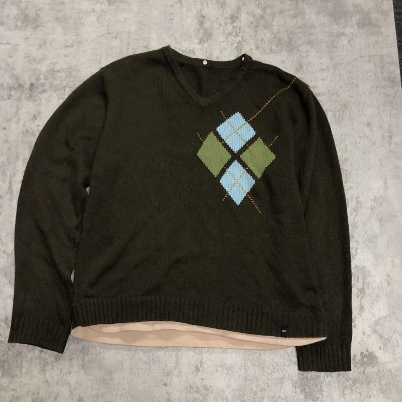 Other Daniel Christian sweater - brown and green Size US M / EU 48-50 / 2 - 1 Thumbnail