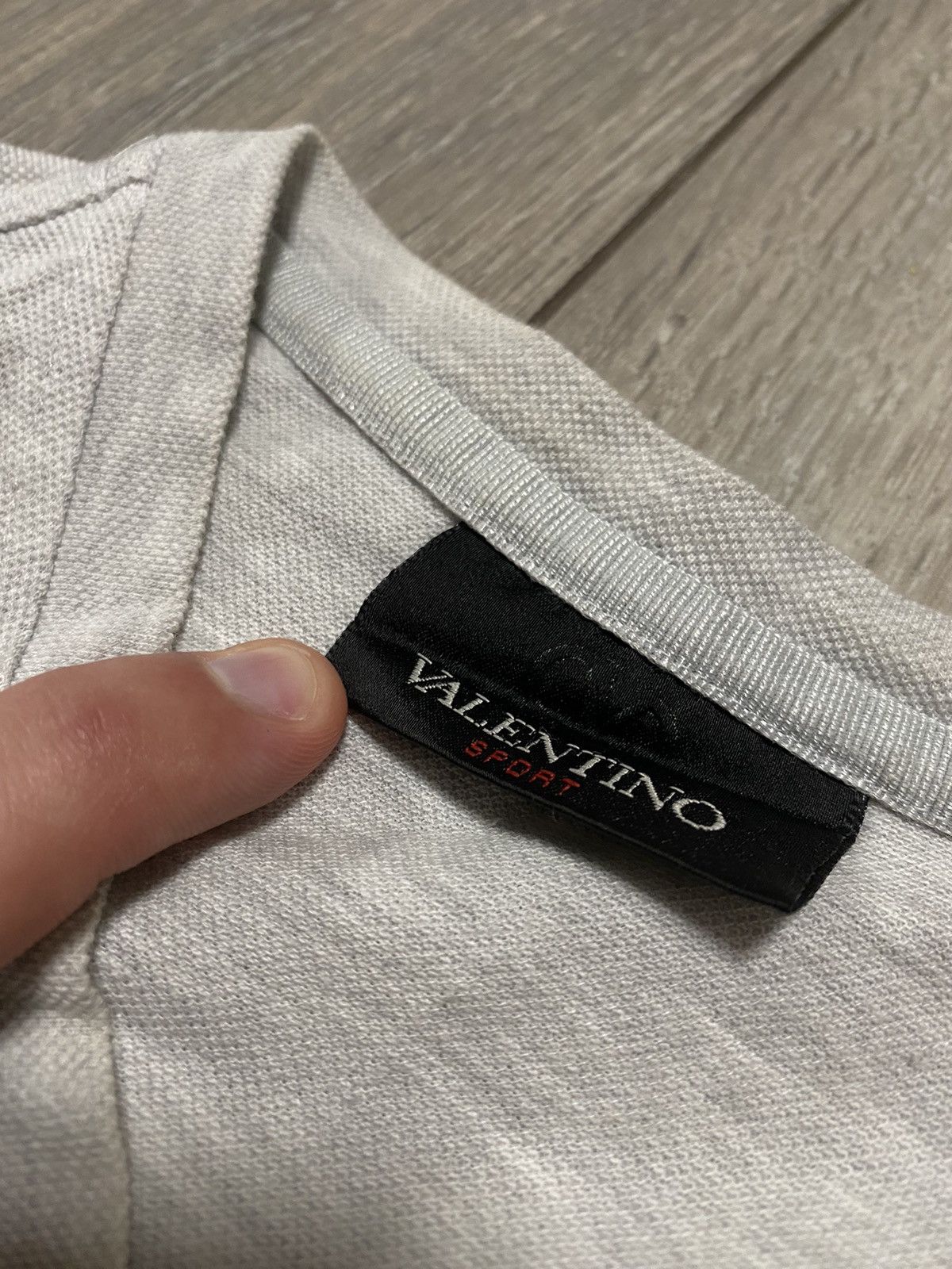 Valentino Valentino Sport Vintage T-Shirt Basic Small Logo Grey Cotton Size US M / EU 48-50 / 2 - 3 Thumbnail