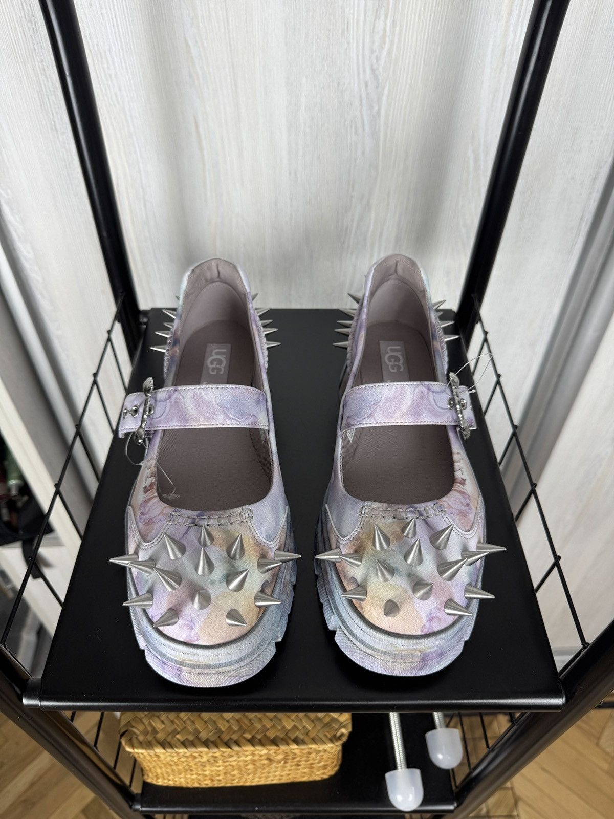 Collina Strada × Ugg UGG COLLINA STRADA MARY JANE FLORAL MULTICOLOR SANDALS NEW Size US 9 / IT 39 - 6 Thumbnail