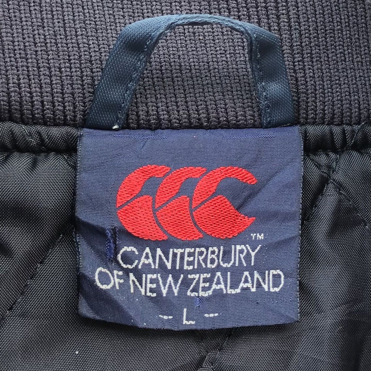 Canterbury of New Zealand VTG Canterburry New Zealand Embroidery Logo Varsity Jacket Size US L / EU 52-54 / 3 - 16 Thumbnail