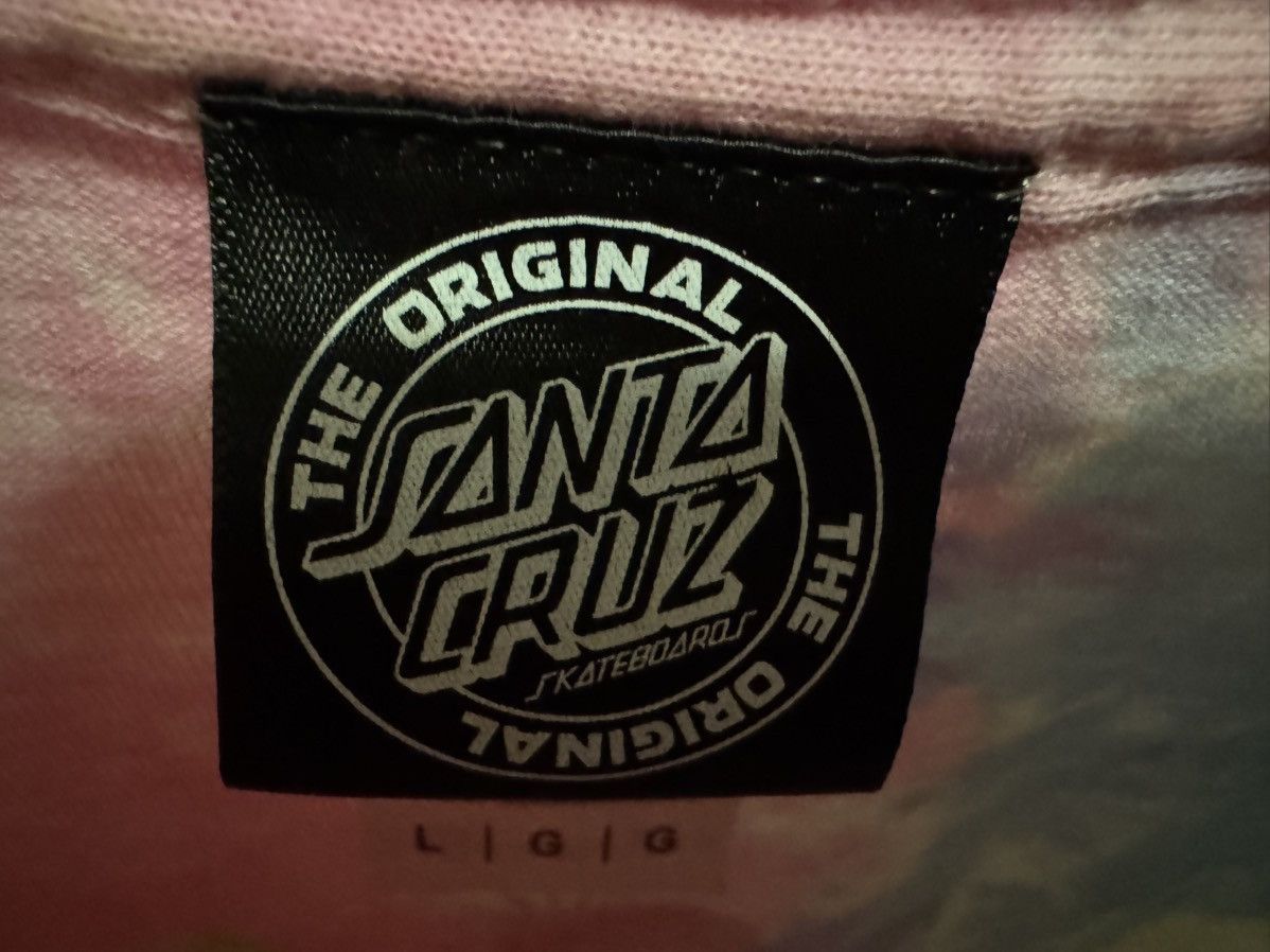 Santa Cruz Skateboards Santa Cruz tie dye t shirt - Size L Size US L / EU 52-54 / 3 - 4 Thumbnail