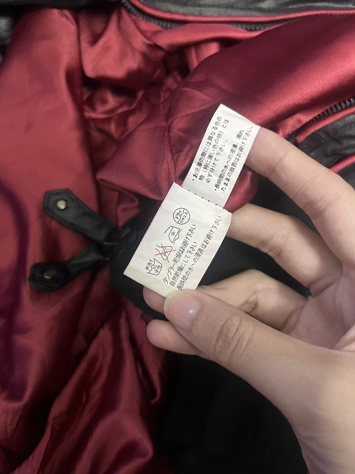 Japanese Brand 2000s Ozz Croce Avant-Garde Bomber Jacket Size US S / EU 44-46 / 1 - 7 Thumbnail