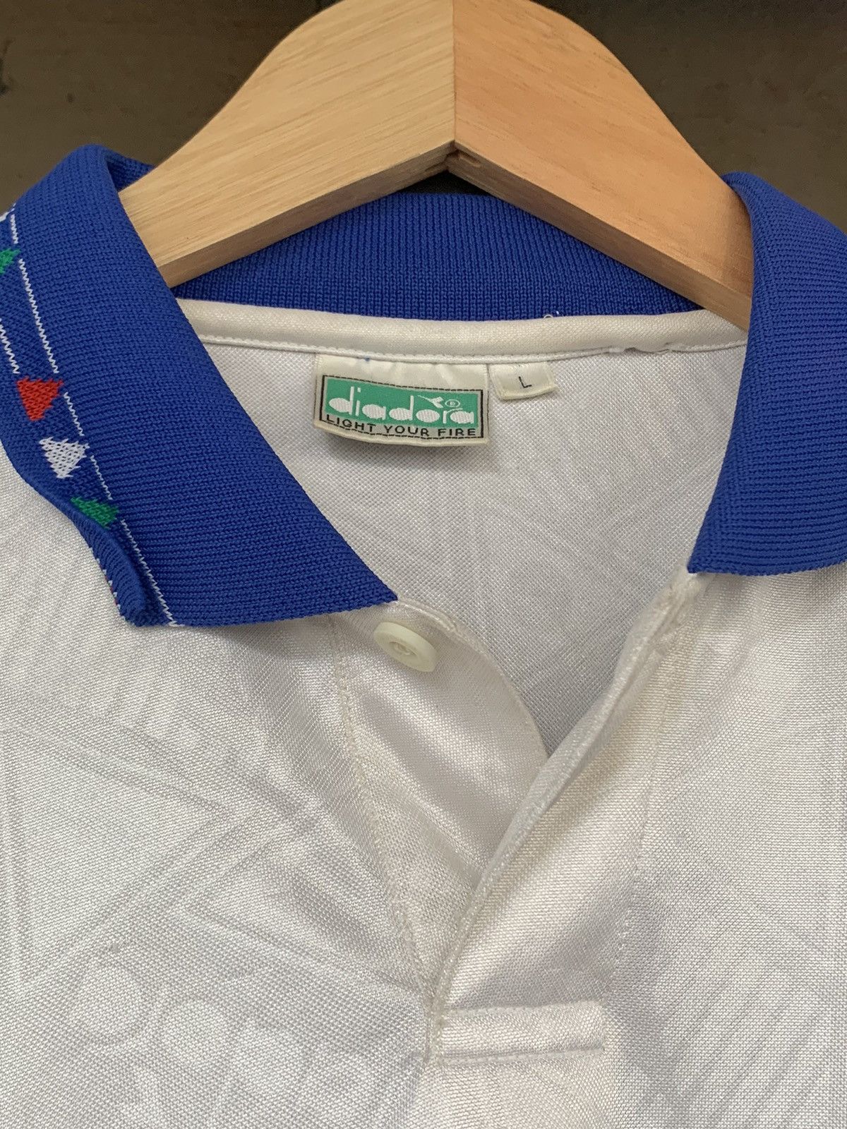 Diadora Vintage Italy Away Kit 1994 Size US L / EU 52-54 / 3 - 3 Thumbnail