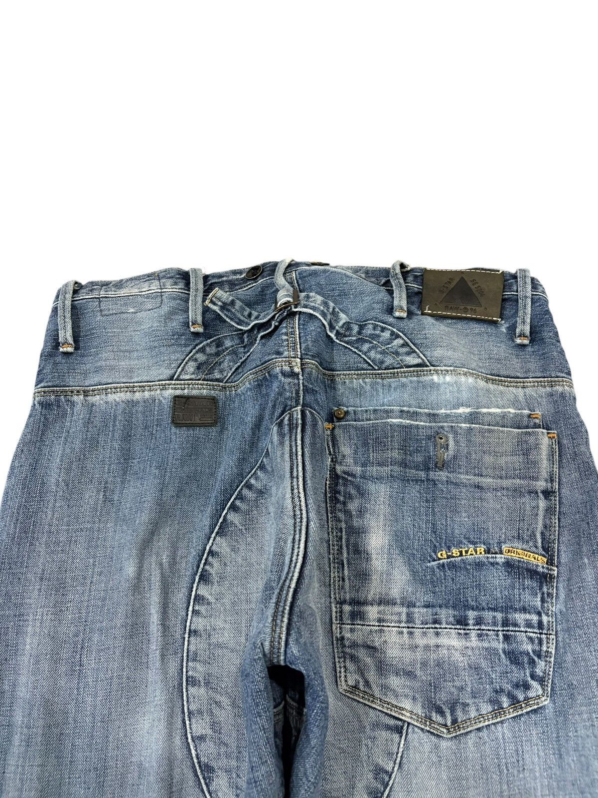 G-Star Vintage G Star Raw Tactical Style Buckle Back Loose Jeans Size US 34 / EU 50 - 4 Thumbnail