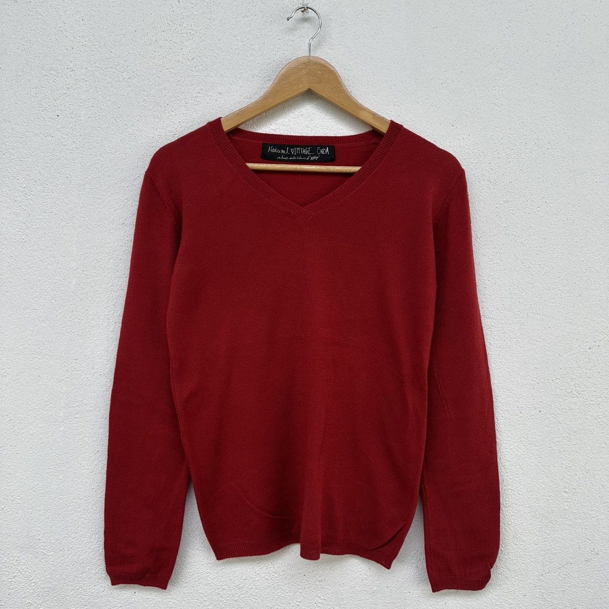 Japanese Brand Natural Vintage By Goa Sweater Size US M / EU 48-50 / 2 - 1 Thumbnail
