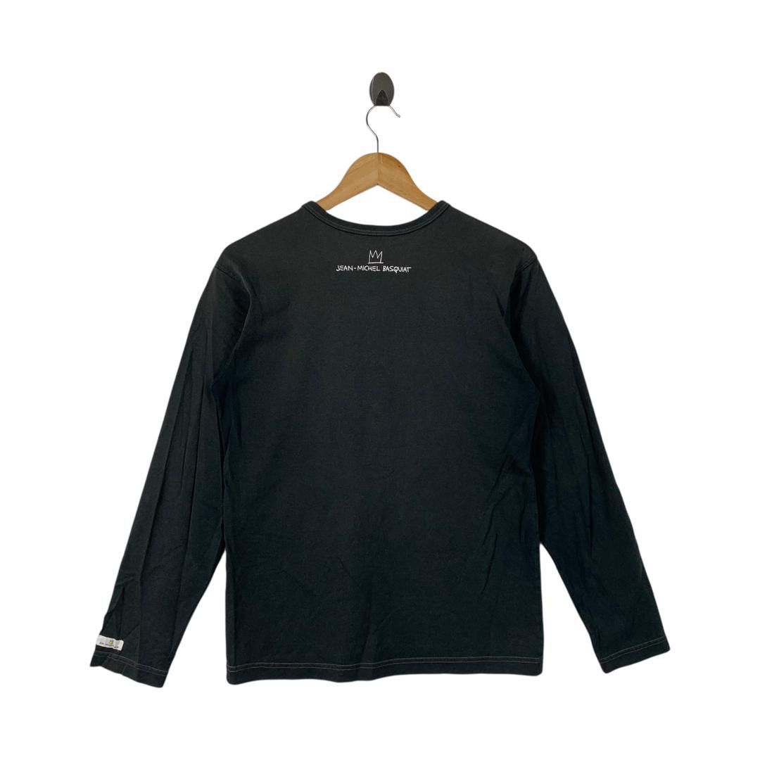 Jean-Michel Basquiat Vintage JEAN MICHEL BASQUIAT who is this man long sleeve tee Size US L / EU 52-54 / 3 - 4 Thumbnail