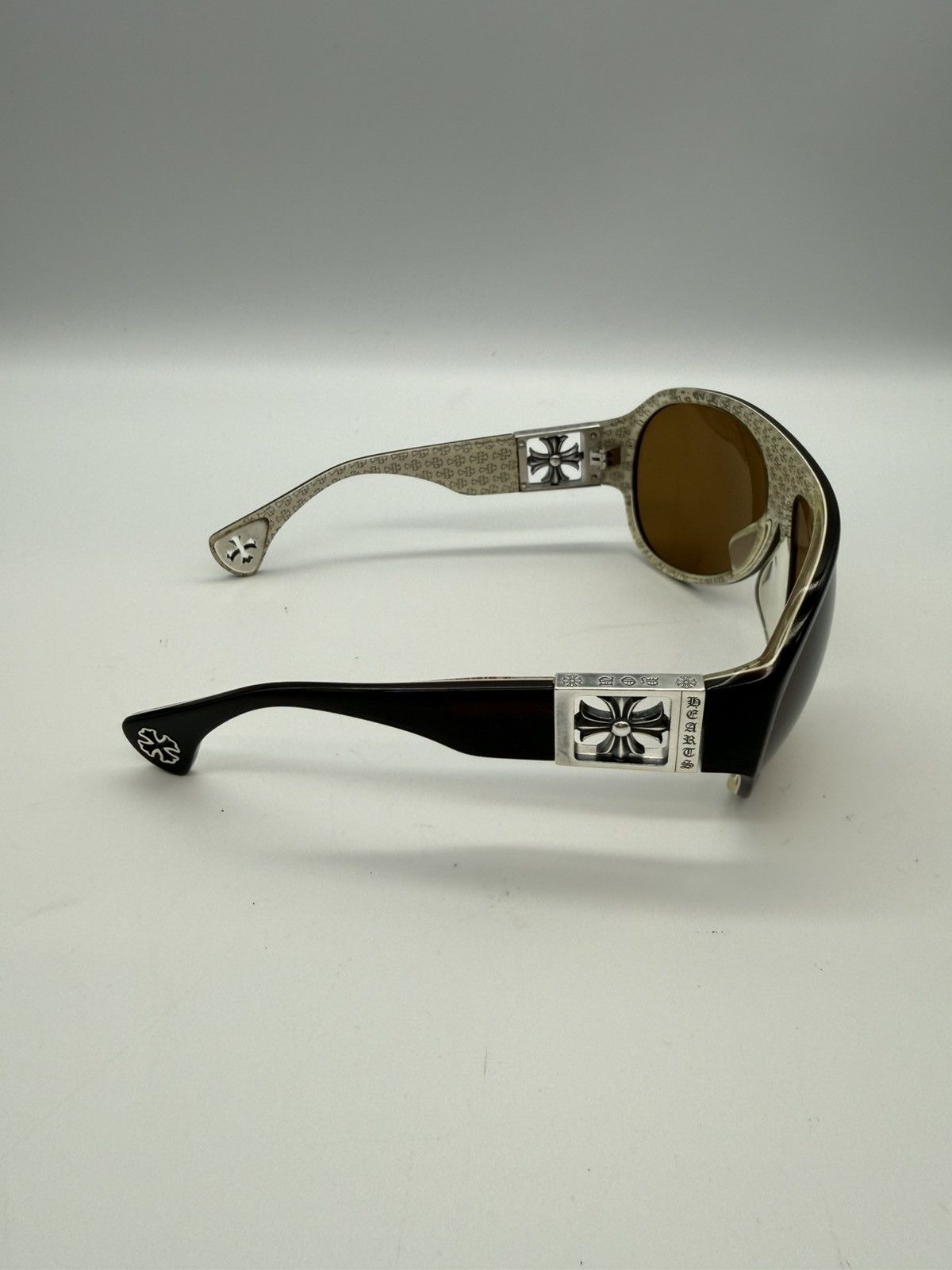 Chrome Hearts Chrome Hearts "FUCK YOU" Aviator Sunglasses – Cross Print Size ONE SIZE - 2 Thumbnail