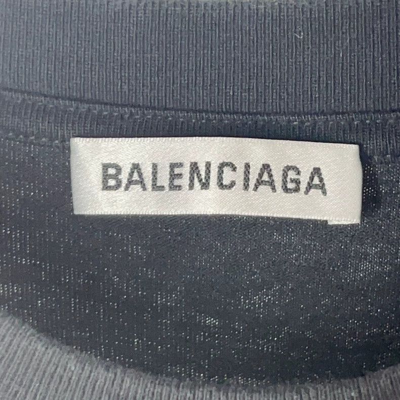 Balenciaga Balenciaga Paris printed round neck short sleeve T-shirt Size US XS / EU 42 / 0 - 4 Thumbnail