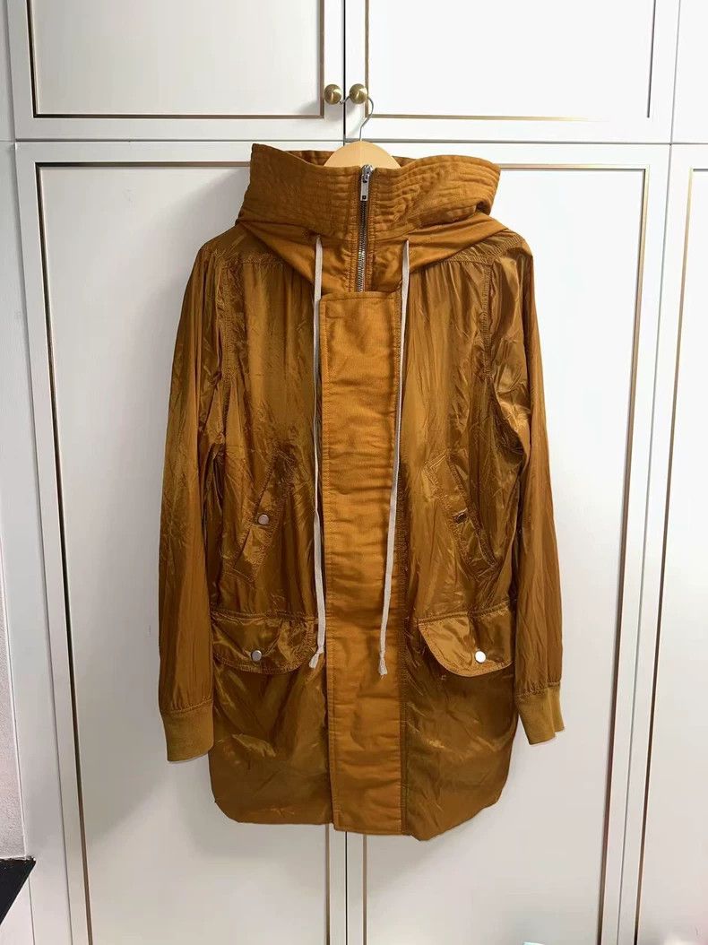 Rick Owens Drkshdw Rick Owens DRKSHDW Long Bomber Jacket Size US L / EU 52-54 / 3 - 1 Thumbnail