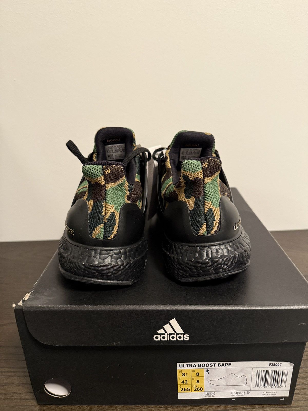 Adidas × Bape Adidas x Bape ULTRABOOST 4.0 Size US 8.5 / EU 41-42 - 6 Thumbnail
