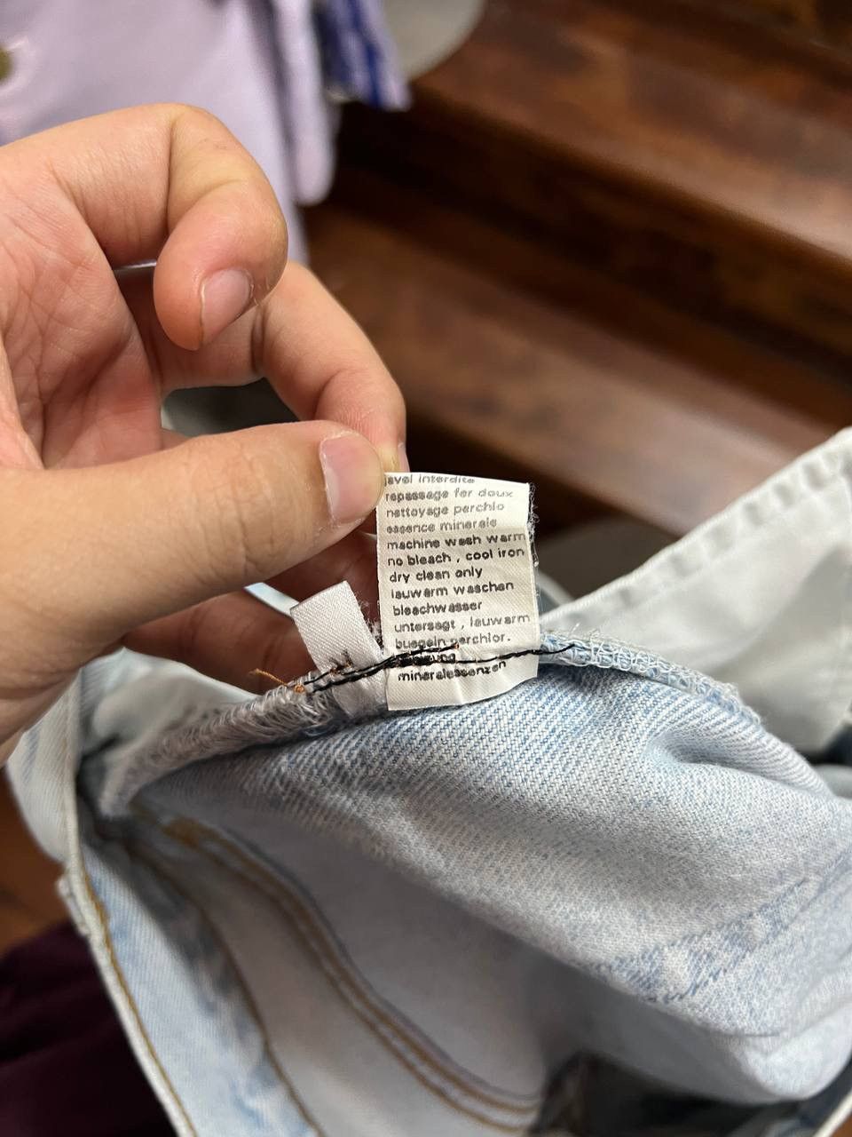 Maison Margiela AW00 Maison Martin Margiela Artisanal Reworked Patched Denim Size US 30 / EU 46 - 6 Thumbnail