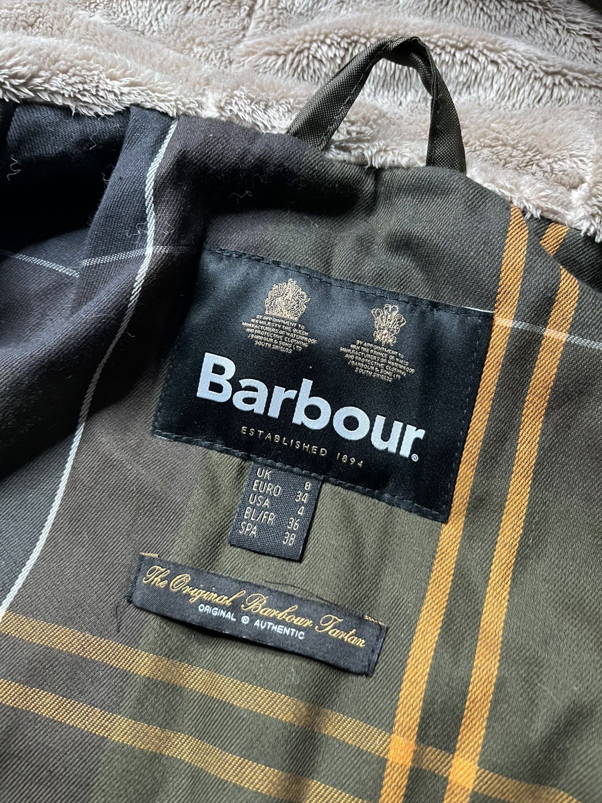Barbour Barbour Stavia Wax Jacket Size S / US 4 / IT 40 - 11 Thumbnail
