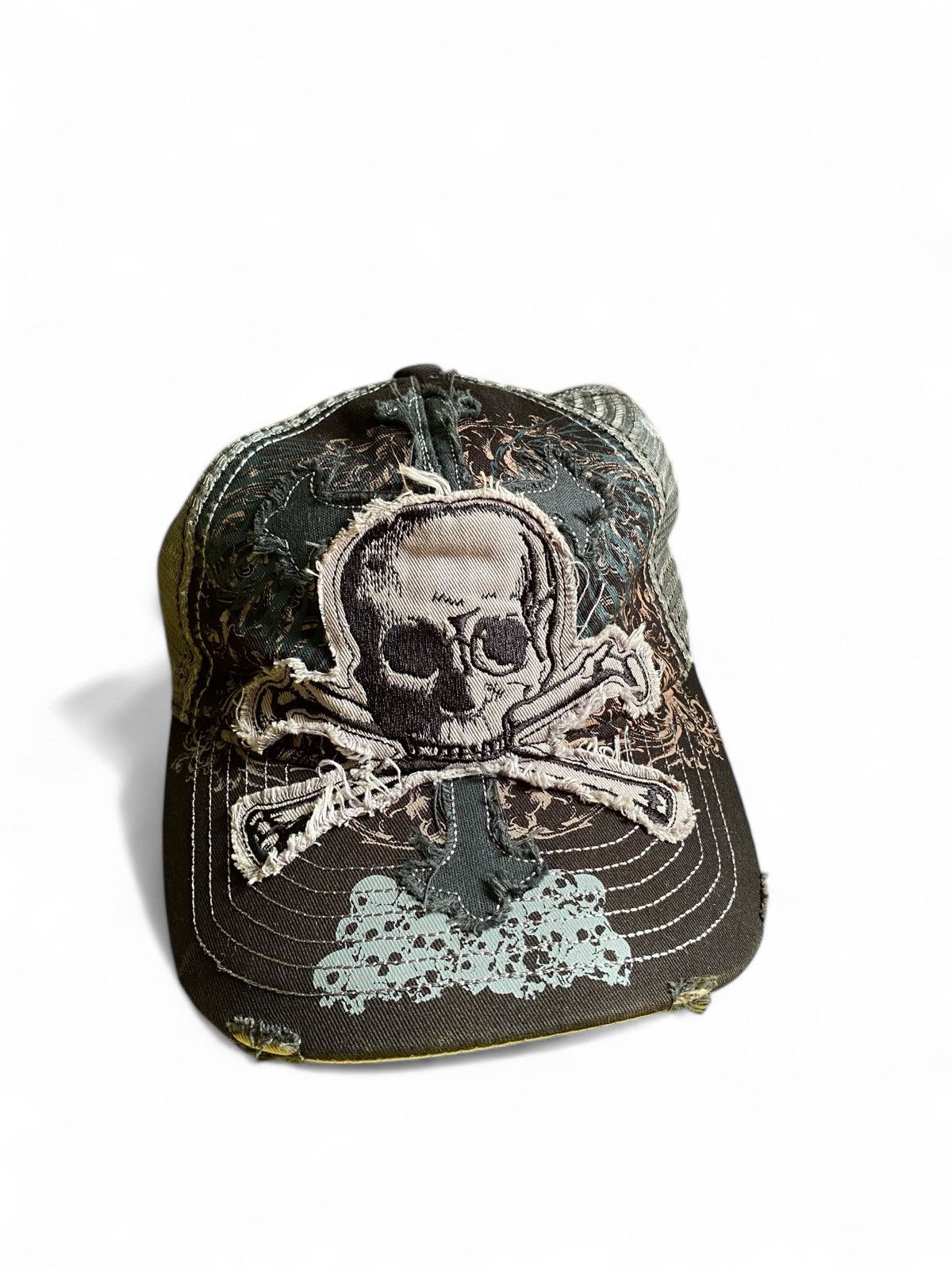 If Six Was Nine × Japanese Brand Skull Hat Punk Style Size ONE SIZE - 3 Thumbnail