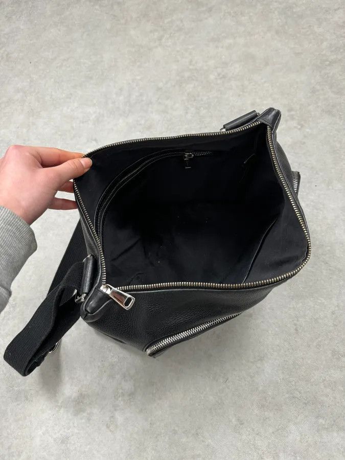 Dolce & Gabbana 2000s Dolce & Gabbana Black Leather Shoulder Bag Size ONE SIZE - 9 Thumbnail
