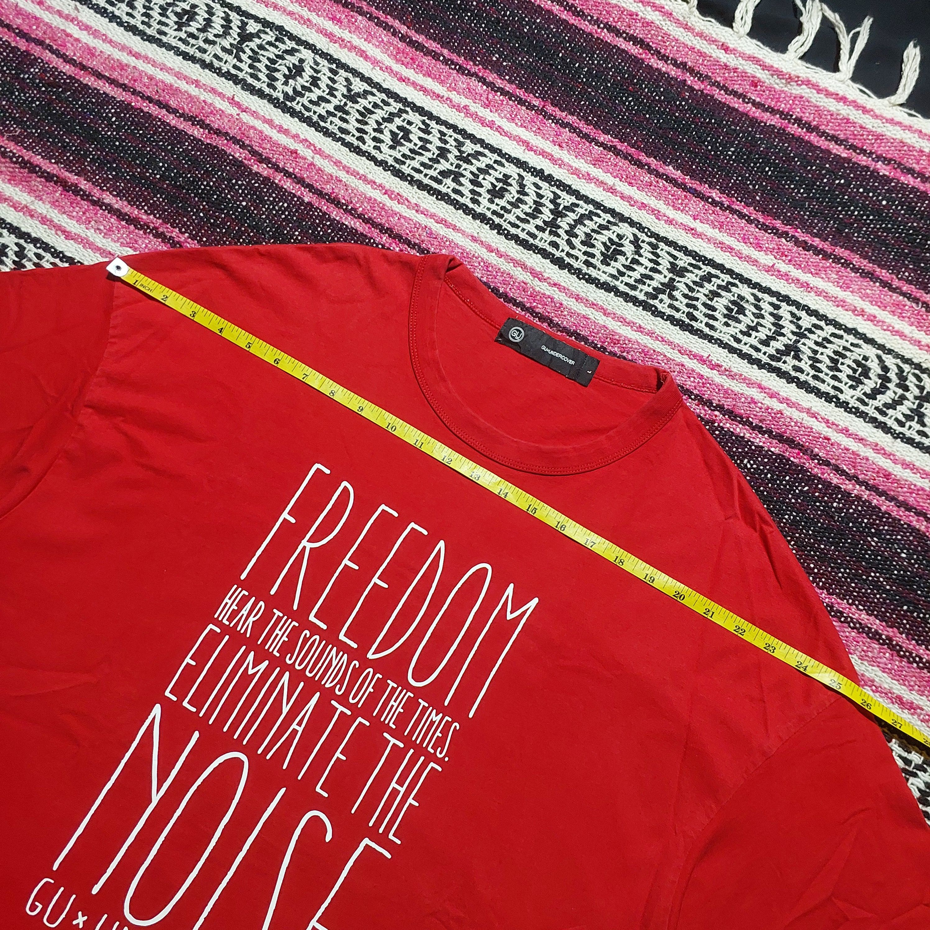 GU × Undercover Freedom noise S/S shirt Size US L / EU 52-54 / 3 - 9 Thumbnail