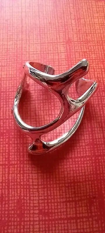 Jewelry × Vintage Elegant Irregular Hollow Branches Adjustable Ring Size ONE SIZE - 1 Thumbnail
