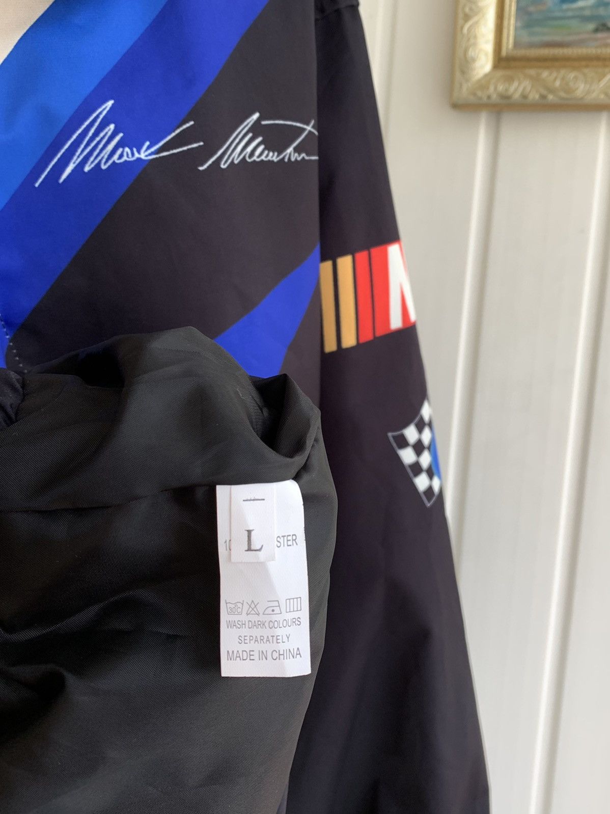 NASCAR Ford Racing Crazy NASCAR Vintage Jacket Size L Size US L / EU 52-54 / 3 - 7 Thumbnail