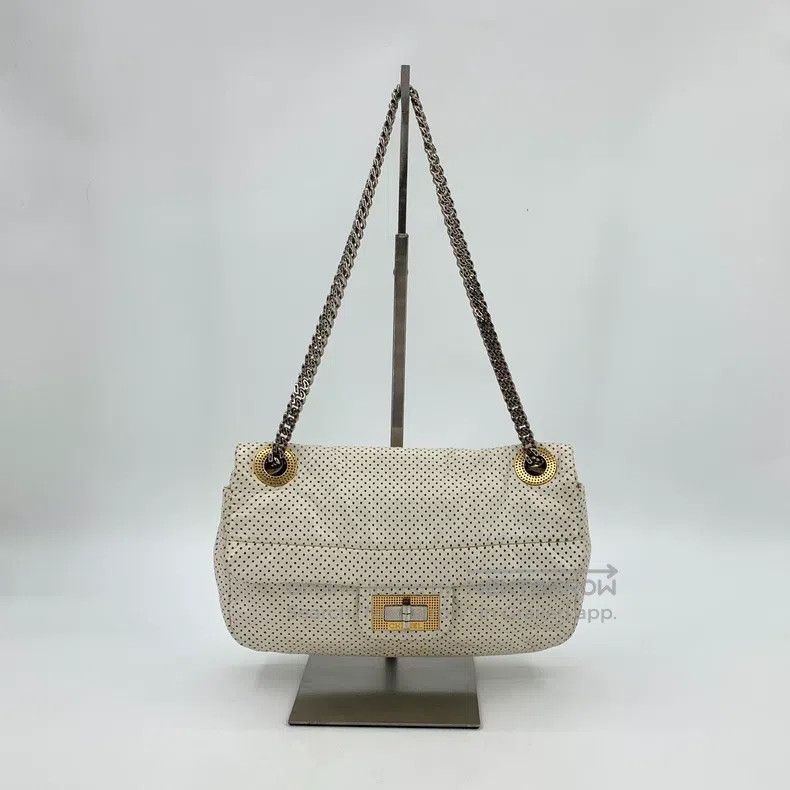 Chanel Chanel Baguette 12 open white cowhide perforated hollow si Size ONE SIZE - 1 Thumbnail