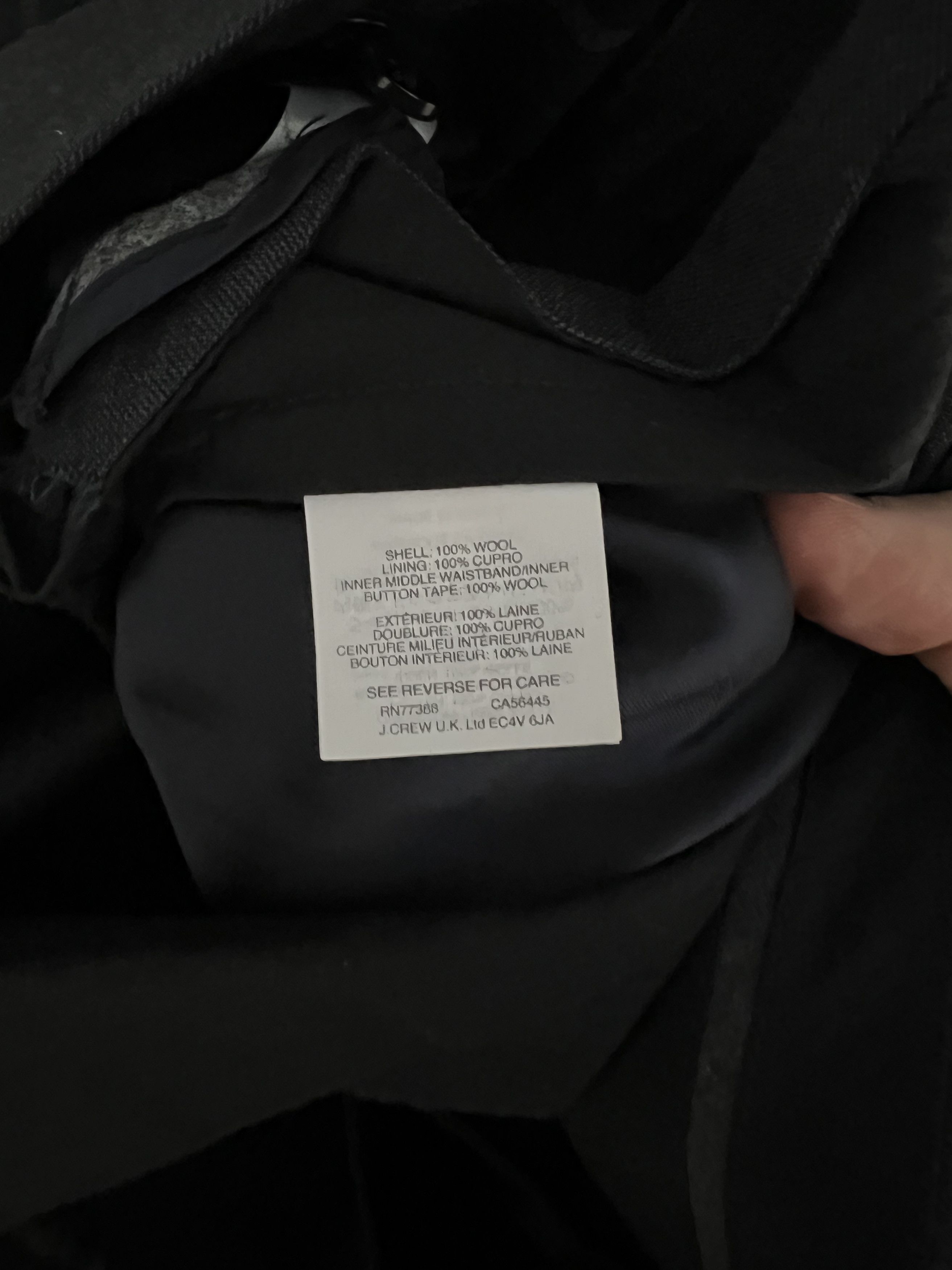 J.Crew Ludlow Wool Pants Size US 30 / EU 46 - 3 Thumbnail