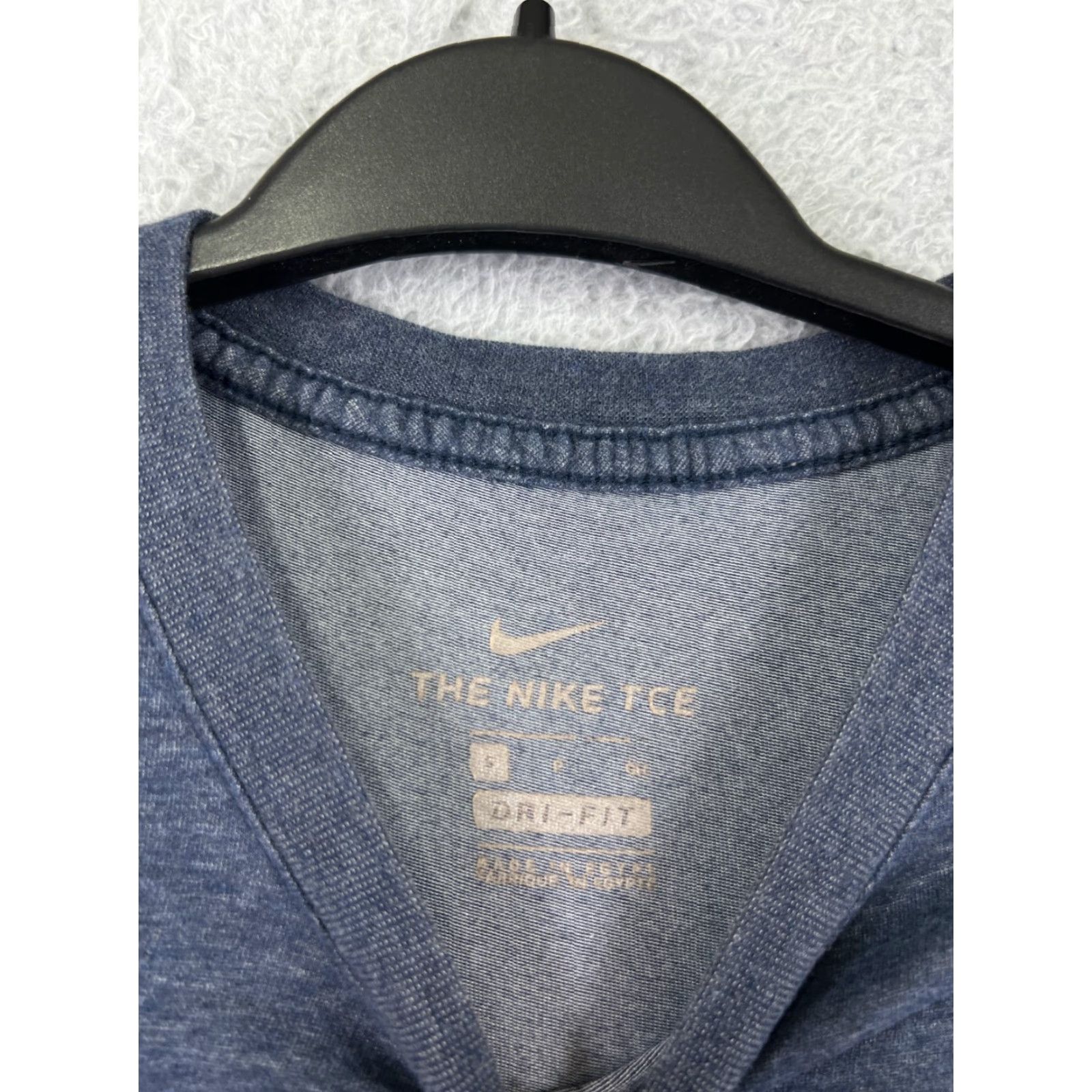 Nike Nike Dri-Fit Shirt Mens Small Blue Short Sleeve Crew Neck Athletic Cotton Blend Size US S / EU 44-46 / 1 - 3 Thumbnail
