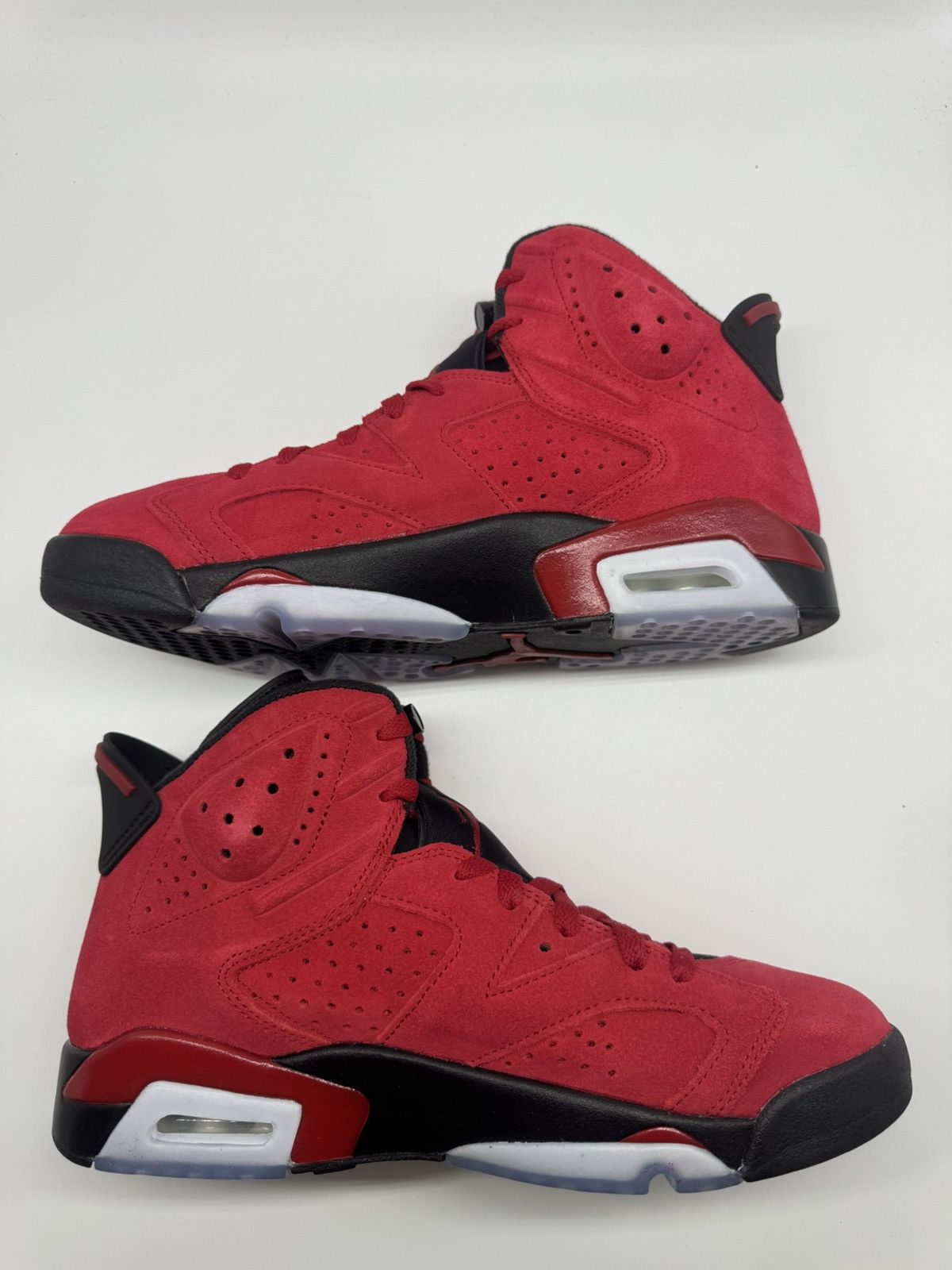 Nike Air Jordan 6 Retro Toro Bravo Red CT8529-600 Men’s Size 9 Size US 9 / EU 42 - 3 Thumbnail