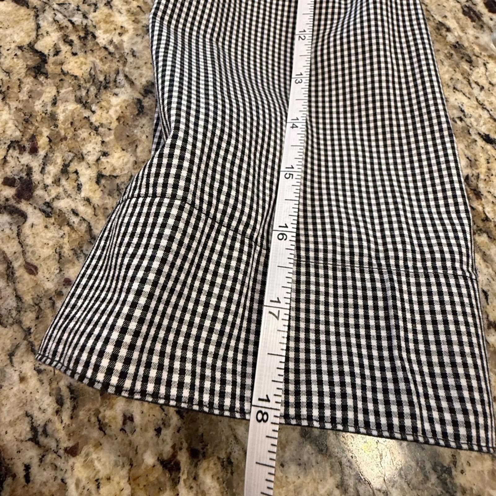 Other Bechamel top black white plaid ABC’s children embroidery M Size M / US 6-8 / IT 42-44 - 11 Thumbnail