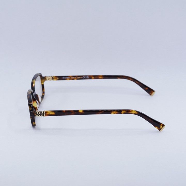Miu Miu Miu Miu MU11ZS 14L08N Sunglasses Havana Rectangle Frame Size ONE SIZE - 7 Thumbnail