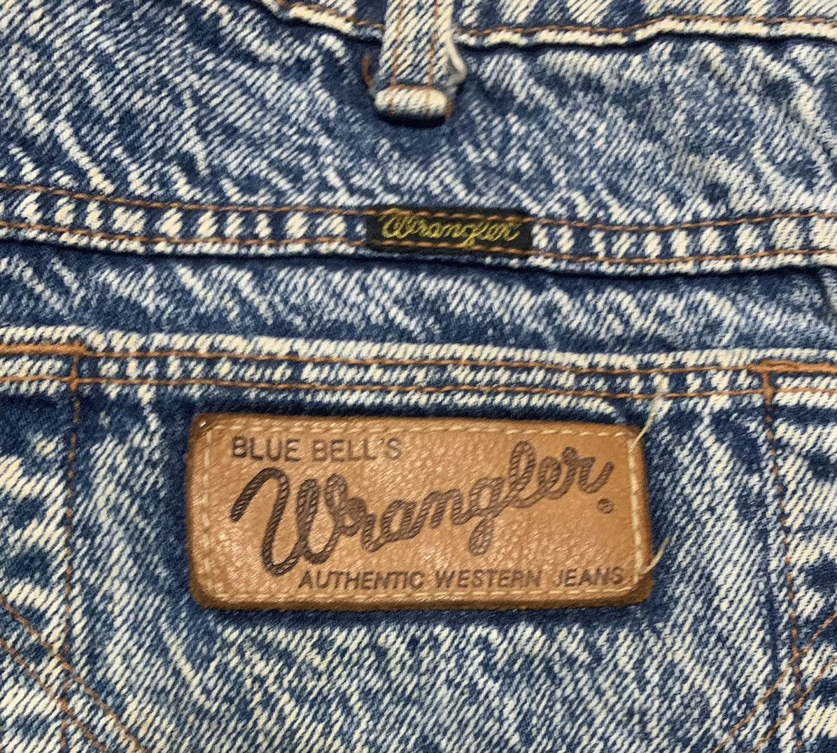Vintage Vintage 90s Wrangler Blue Bell’s Acid Wash Jeans Size US 27 - 8 Thumbnail