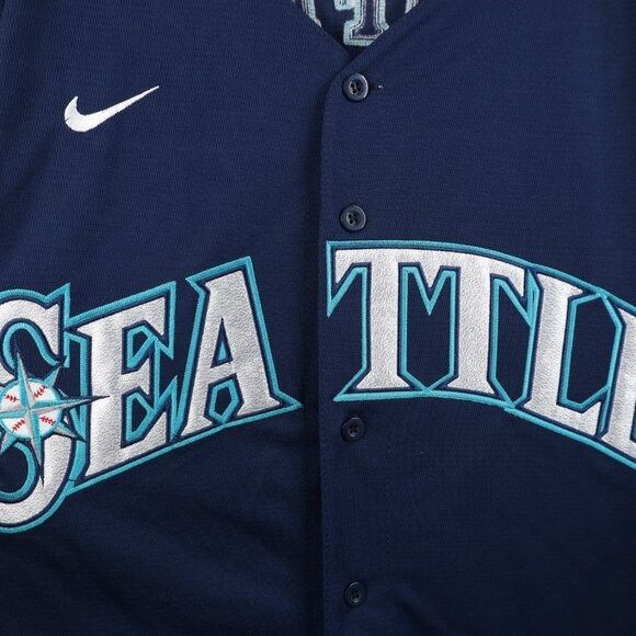 Nike Nike Ken Griffey Jr Seattle Mariners Baseball Jersey 3XL Size US XXL / EU 58 / 5 - 4 Thumbnail