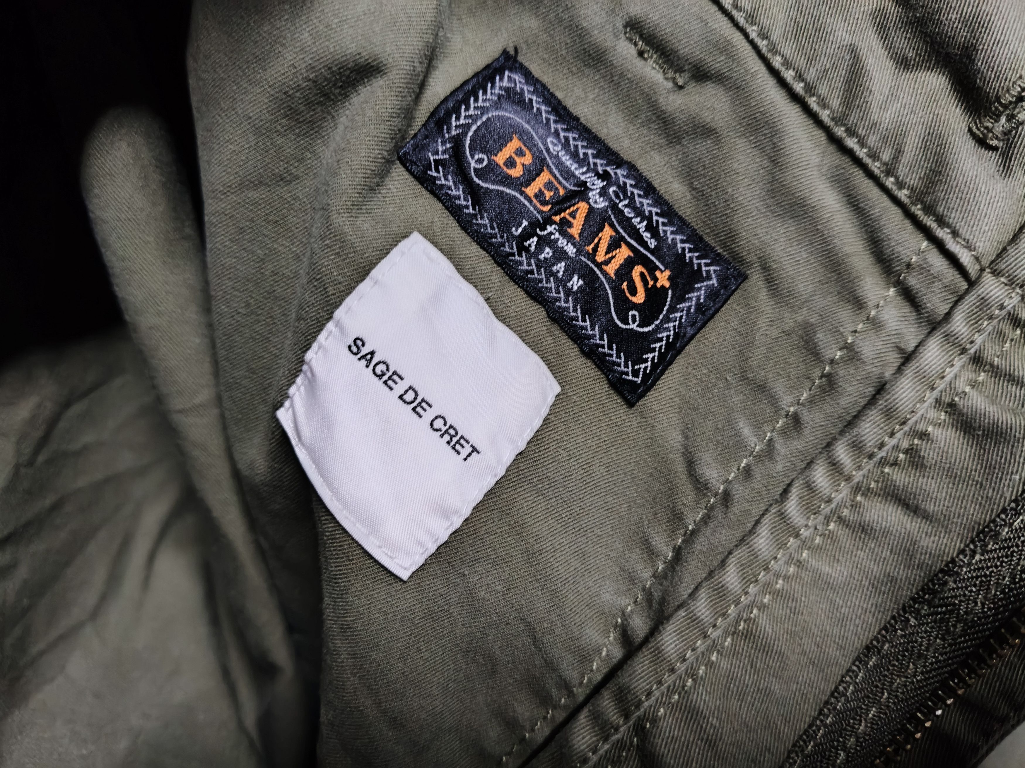 Beams Plus Vintage Beams Cargo Pants Sage De Cret Size US 33 - 6 Thumbnail