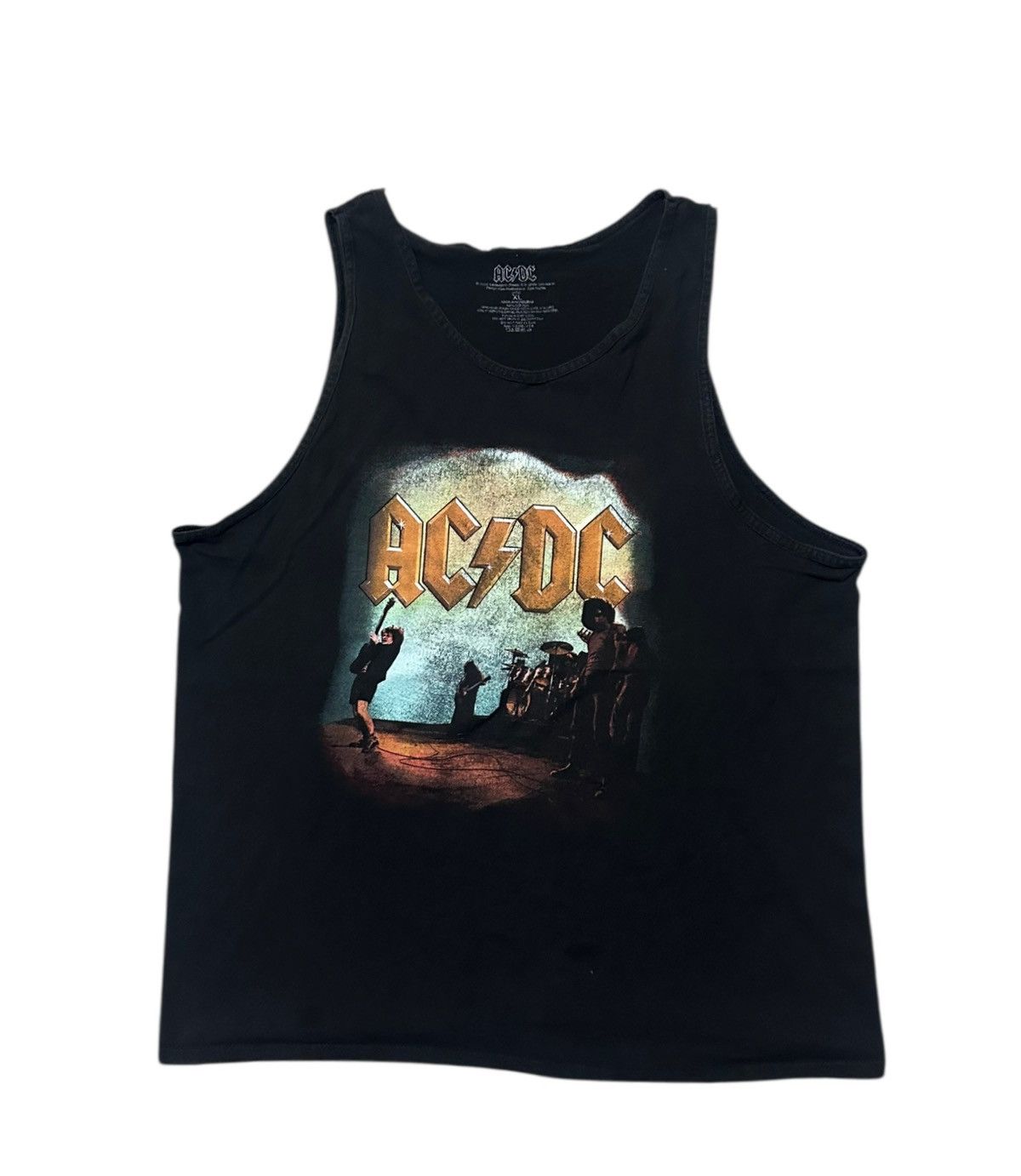 Band Tees × Vintage ACDC singlet Size US XL / EU 56 / 4 - 1 Thumbnail