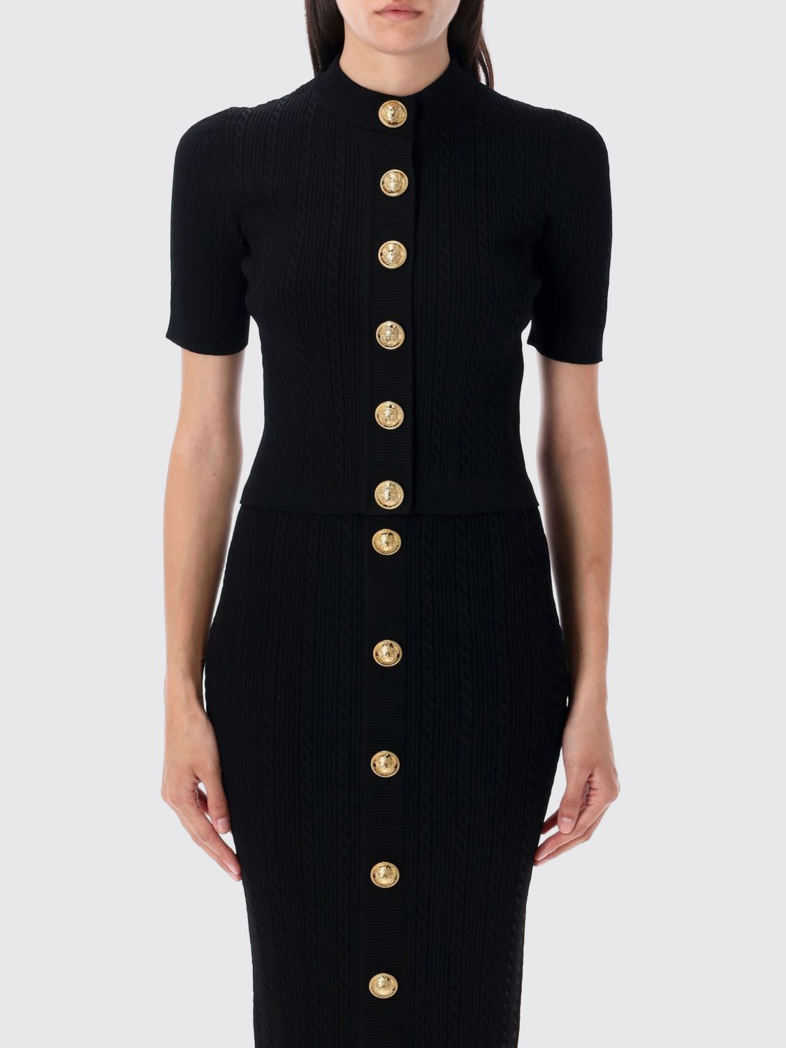 Balmain Sweater Woman Black