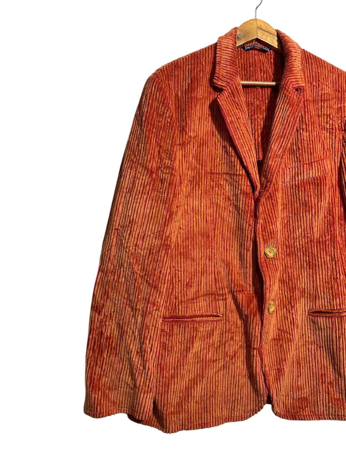 Dolce & Gabbana 🔥D&G CORDUROY ORANGE JACKETS ITALY Size US M / EU 48-50 / 2 - 5 Thumbnail