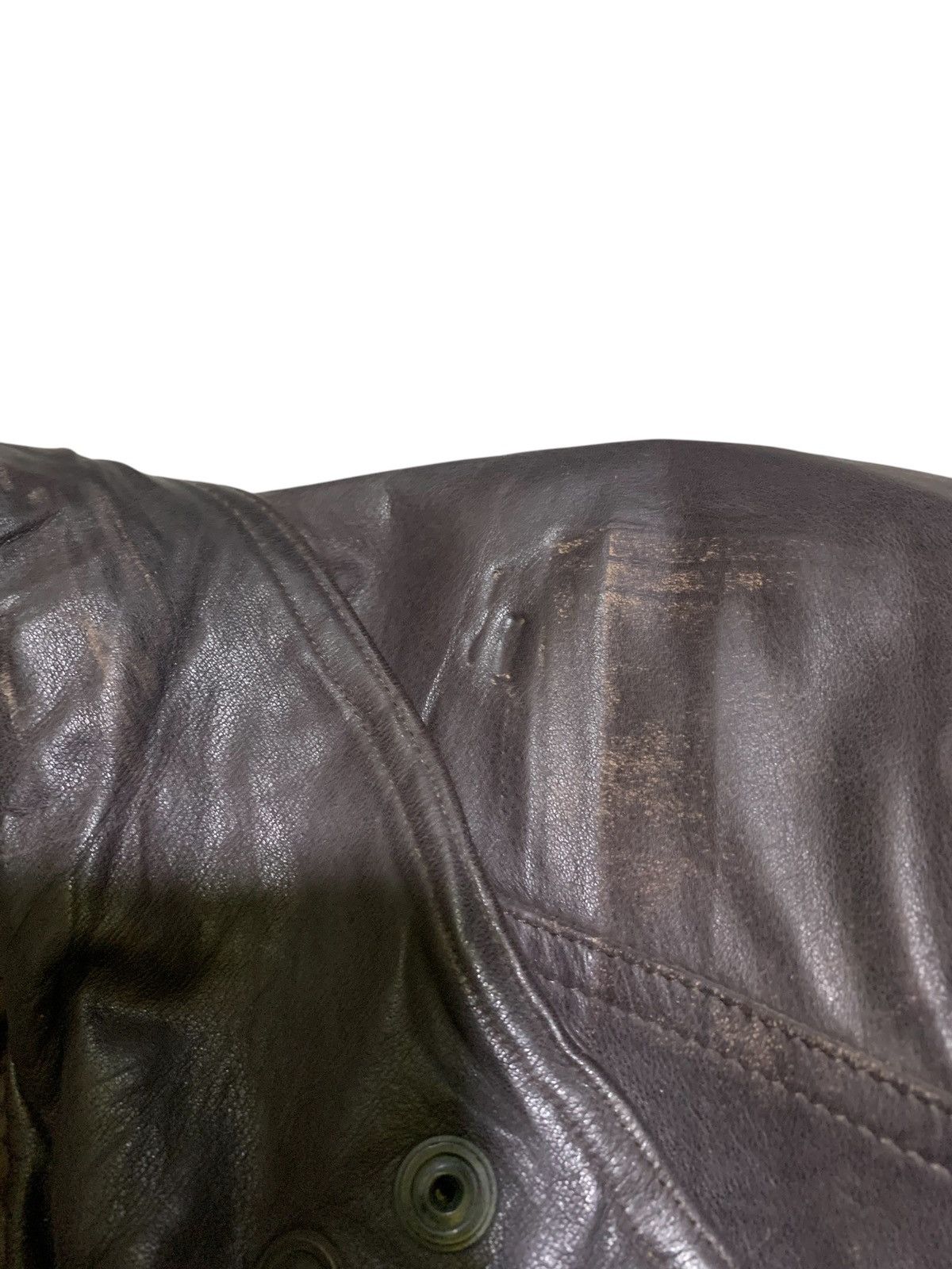 Japanese Brand × Yoshiyuki Konishi Vintage Leather Jacket Ficce Razza by Yoshiyuki Konishi Size US L / EU 52-54 / 3 - 3 Thumbnail