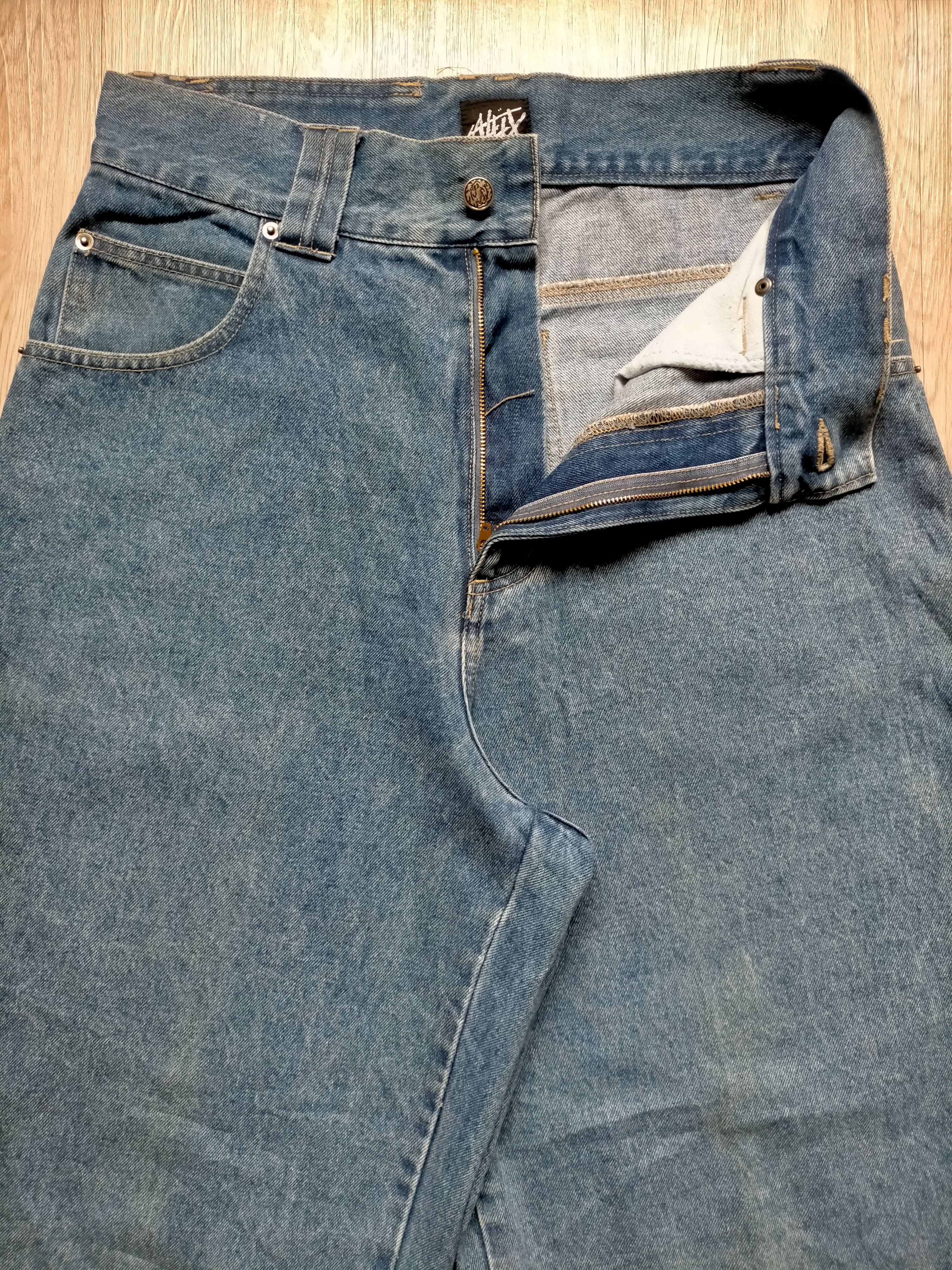JNCO Japanese Baggy Long Over Double Pocket Hip Hop Style Size US 32 / EU 48 - 6 Thumbnail