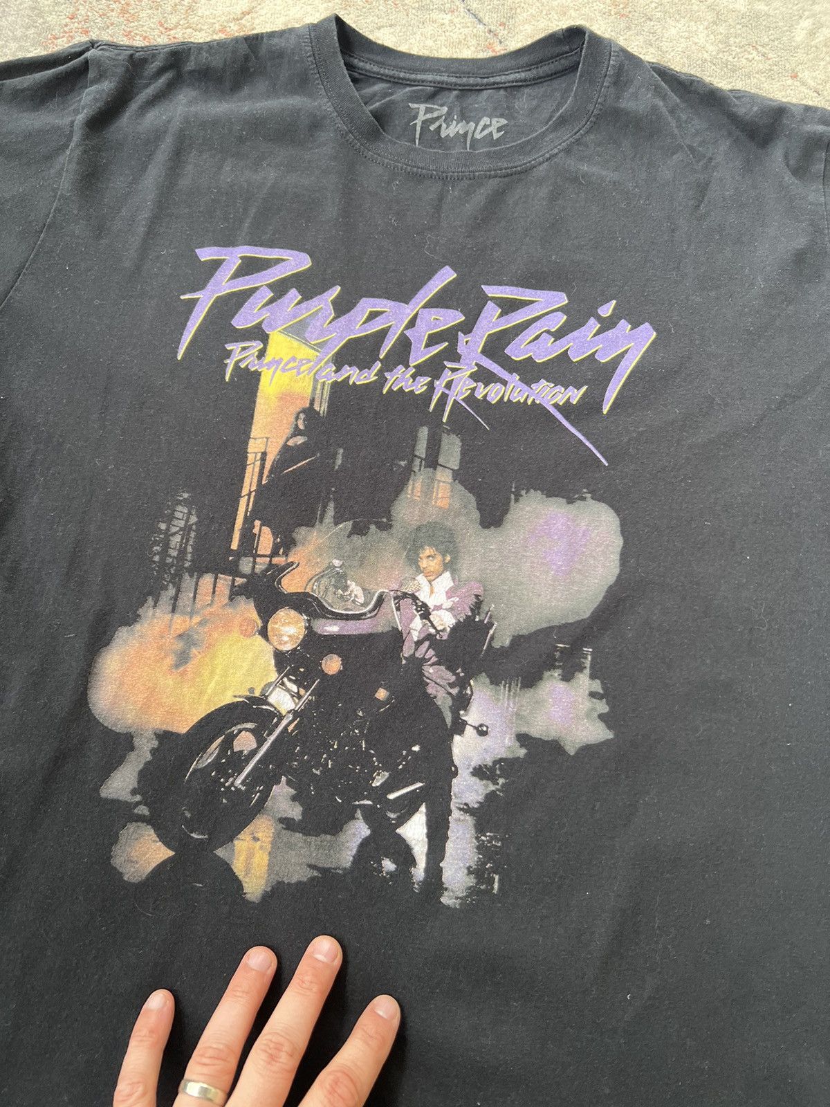 Prince Purple Rain Prince and the Revolution Tee Size US L / EU 52-54 / 3 - 2 Thumbnail