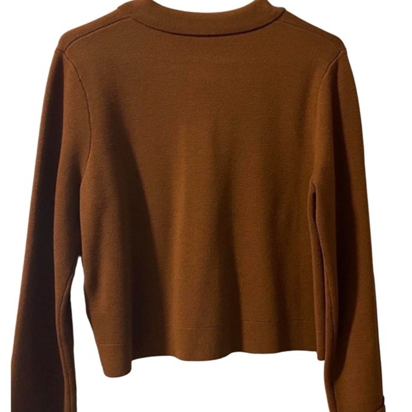 Sezane Sezane Betty Cardigan sweater In Hazelnut brown Wool sz s bu Size S / US 4 / IT 40 - 3 Thumbnail