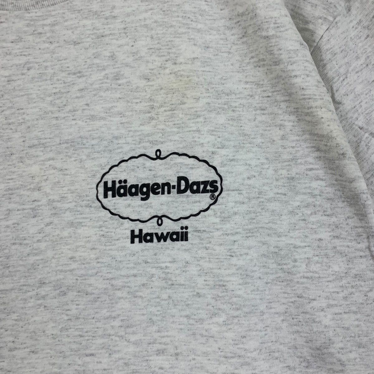 Vintage Häagen-Dazs Hawaii T-SHIRT M Vintage 90' HAAGEN DAZS HAWAII Waikiki Ice Creams Tee Shirt