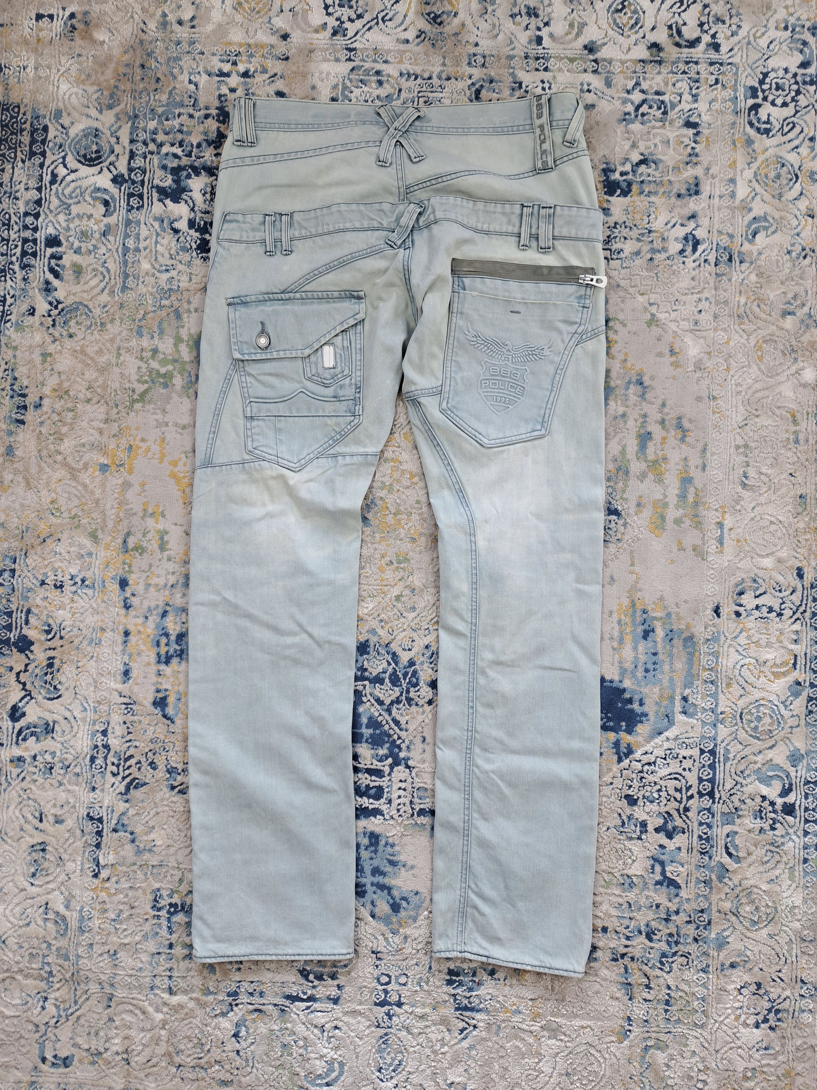 Japanese Brand 883 Police Japrag Vibe y2k Drip Bondage Denim Swag Drain Size US 32 / EU 48 - 7 Thumbnail