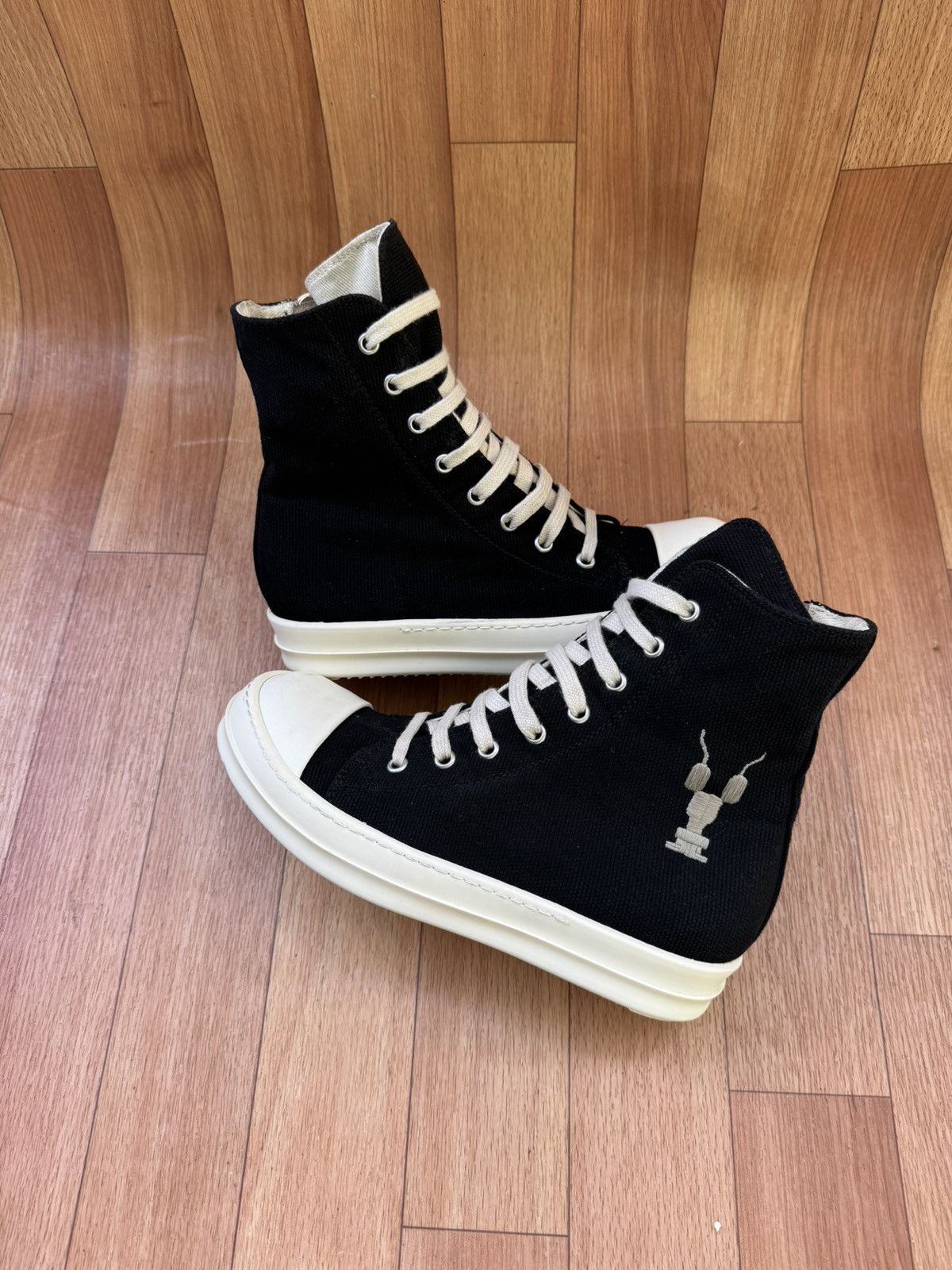 Rick Owens Drkshdw 🔥🥹 Rick owens drkshdw Ramones Size US 6.5 / IT 36.5 - 9 Thumbnail