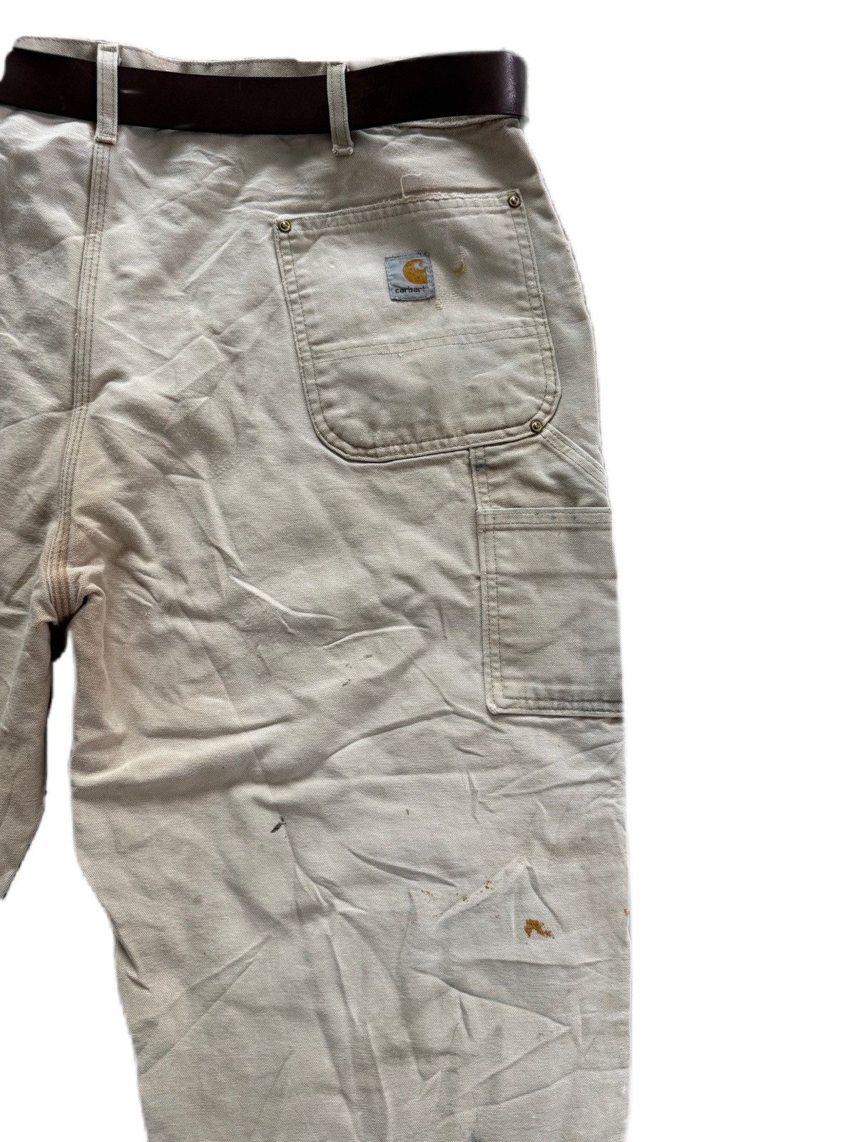 Carhartt Carhartt Distressed Double knee pants vintage Size US 42 / EU 58 - 4 Thumbnail