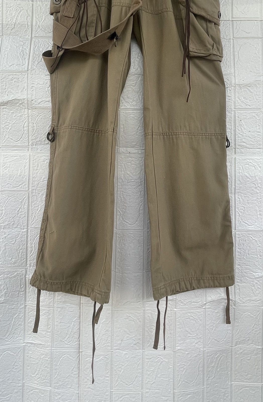 Japanese Brand Vintage Topism Parachute Bondage Cargo Pant Size US 30 / EU 46 - 12 Thumbnail