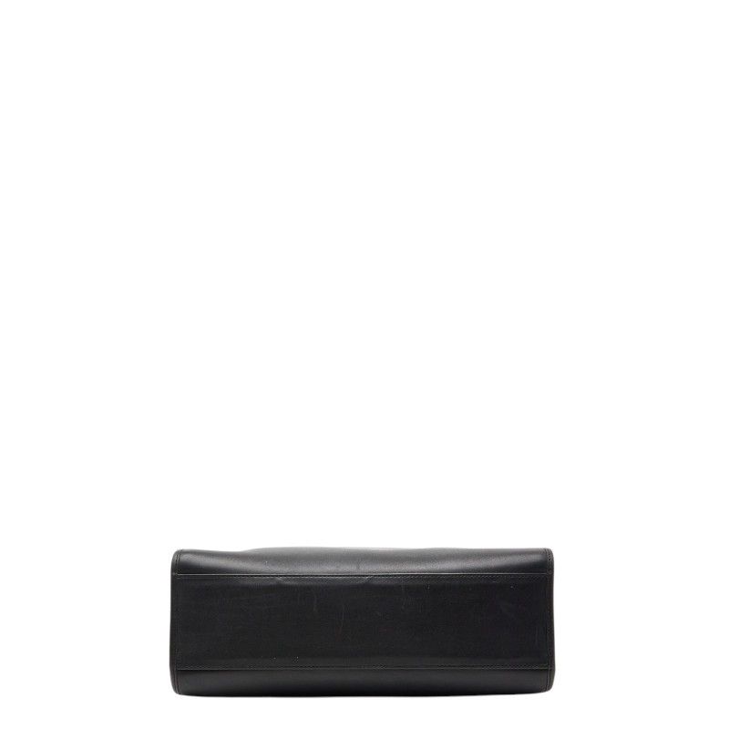 Coach Coach Leather 2Way Bag Leather Shoulder Bag Duty Free For Usa in Black, Women's