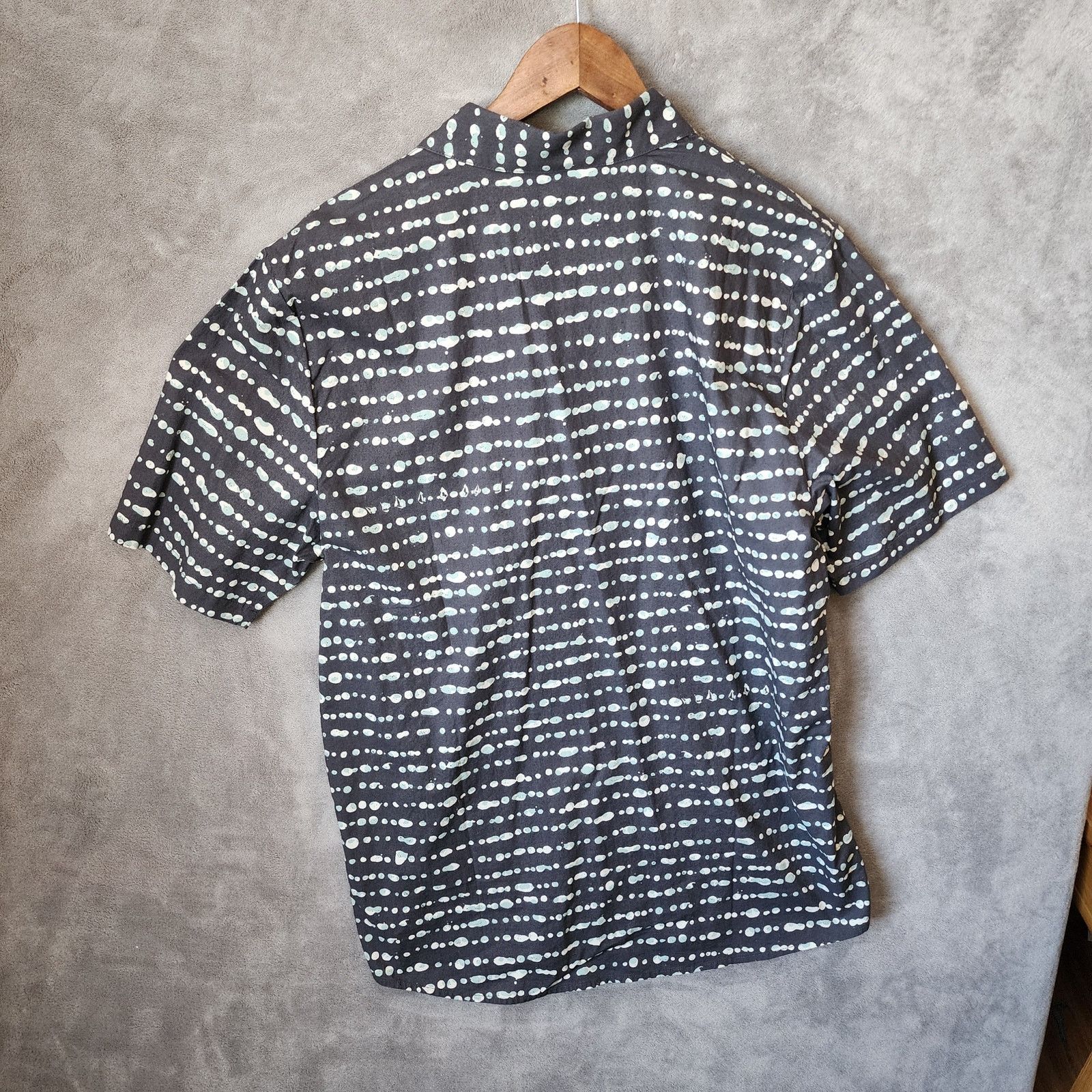 Volcom Volcom Men's Large Black Abstract Button-Up Shirt Size US L / EU 52-54 / 3 - 2 Thumbnail